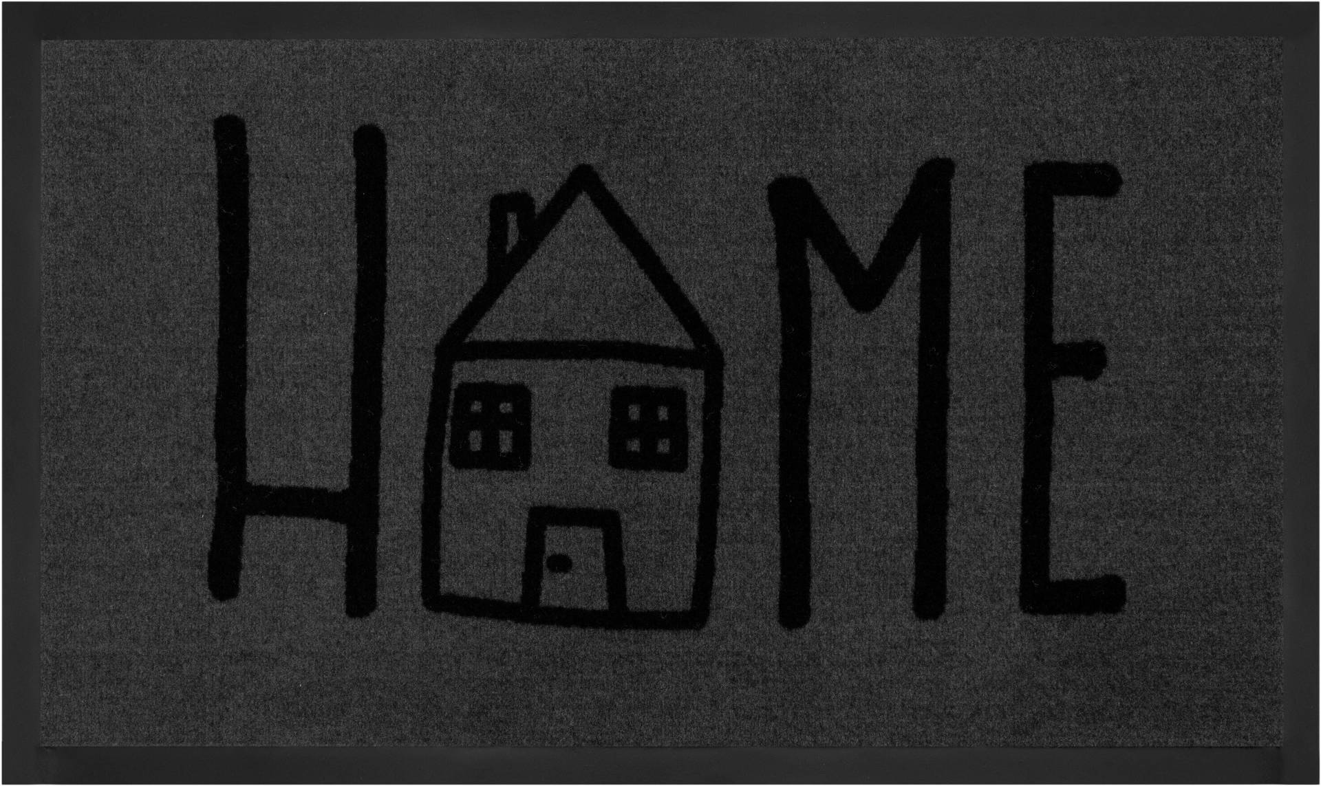 HANSE Home Fussmatte »Easy Home, Türmatte«, rechteckig, 5 mm Höhe, mit Spruch, Schrift Design, waschbar, Robust, Pflegeleicht, Rutschfest HANSE Home Fussmatte »Easy Home, Türmatte«, rechteckig, 5 mm Höhe, mit Spruch, Schrift Design, waschbar, Robust, Pflegeleicht, Rutschfest von HANSE Home