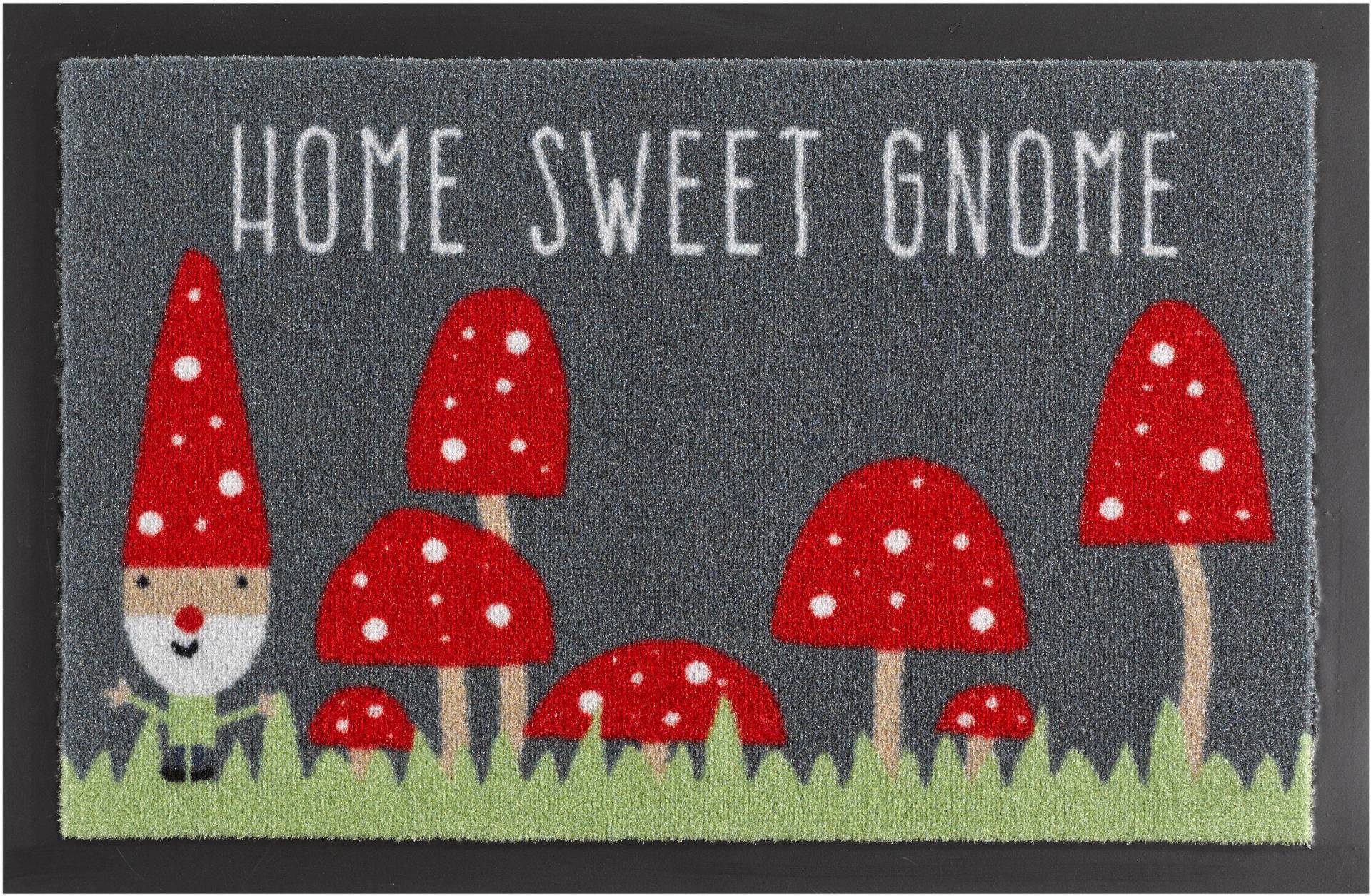 HANSE Home Fussmatte »Home Sweet Gnome«, rechteckig von HANSE Home