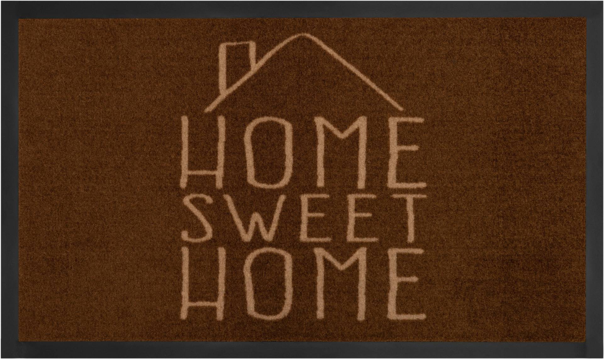 HANSE Home Fussmatte »Sweet Home, Türmatte«, rechteckig, 5 mm Höhe, mit Spruch, Schrift Design, waschbar, Robust, Pflegeleicht, Rutschfest HANSE Home Fussmatte »Sweet Home, Türmatte«, rechteckig, 5 mm Höhe, mit Spruch, Schrift Design, waschbar, Robust, Pflegeleicht, Rutschfest von HANSE Home