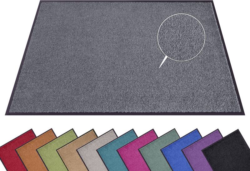 HANSE Home Fussmatte »Wash & Clean«, rechteckig, 7 mm Höhe, Schmutzfangmatte, Türmatte, In- und Outdoor, Teppich, Läufer, waschbar von HANSE Home
