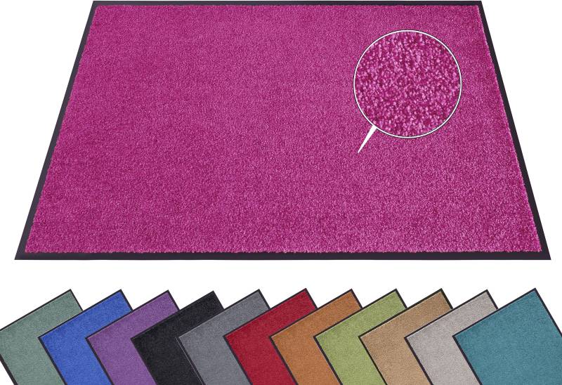 HANSE Home Fussmatte »Wash & Clean«, rechteckig, 7 mm Höhe, Schmutzfangmatte, Türmatte, In- und Outdoor, Teppich, Läufer, waschbar von HANSE Home