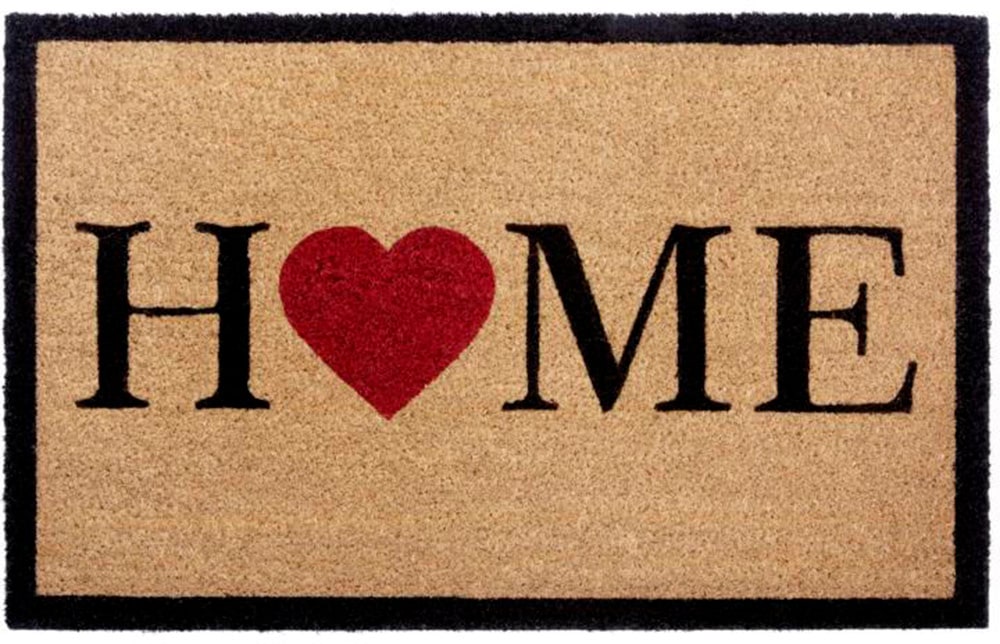HANSE Home Fussmatte »Kokos Heart In Home«, rechteckig von HANSE Home