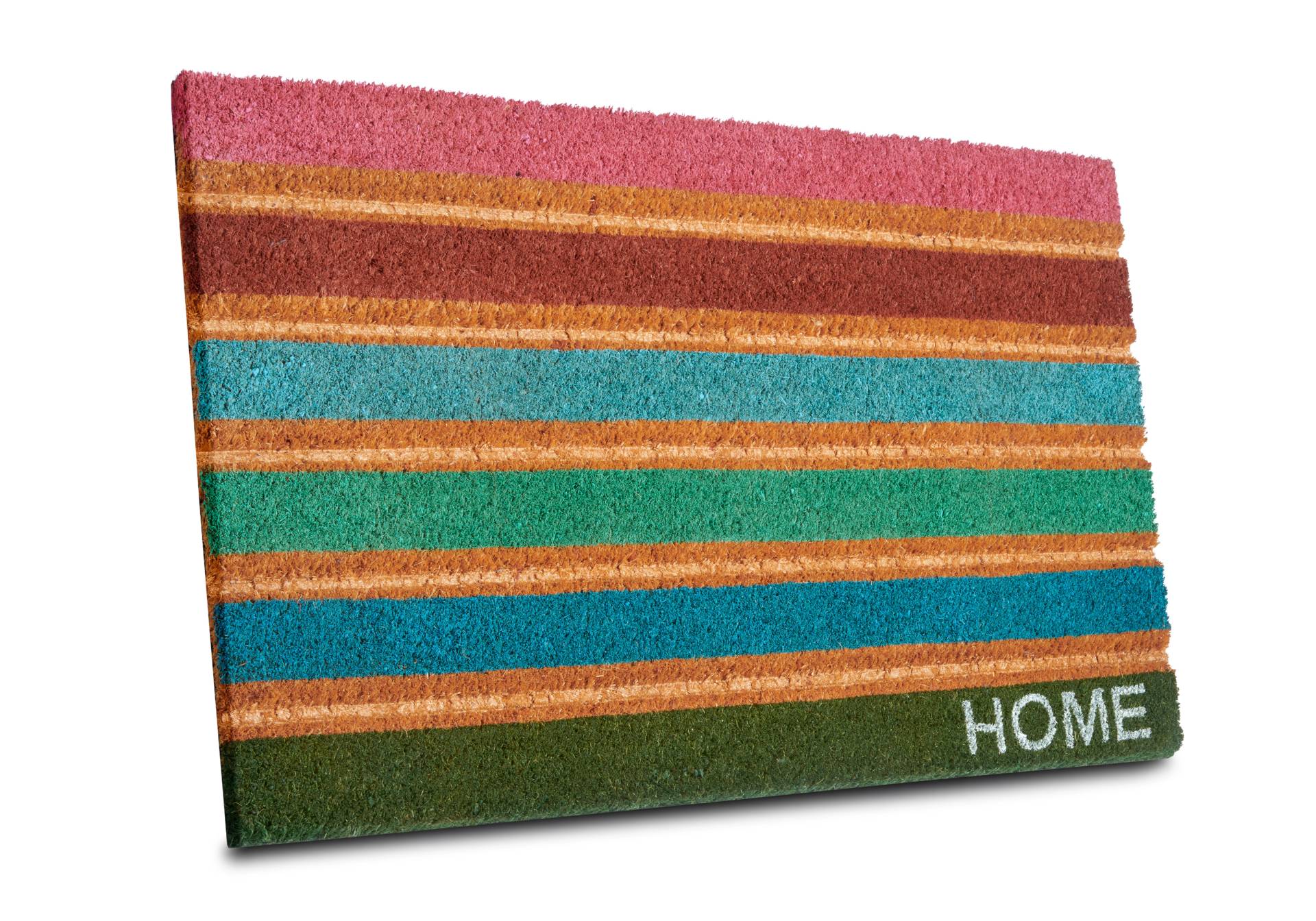 HANSE Home Fussmatte »Mix Mats Kokos Colorful Stripes«, rechteckig von HANSE Home