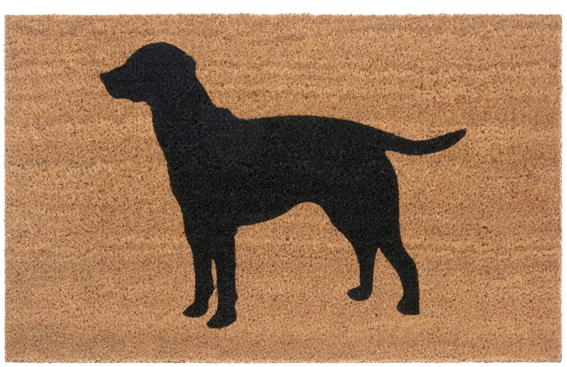 HANSE Home Fussmatte »Mix Mats Kokos Dog Silhouette«, rechteckig von HANSE Home