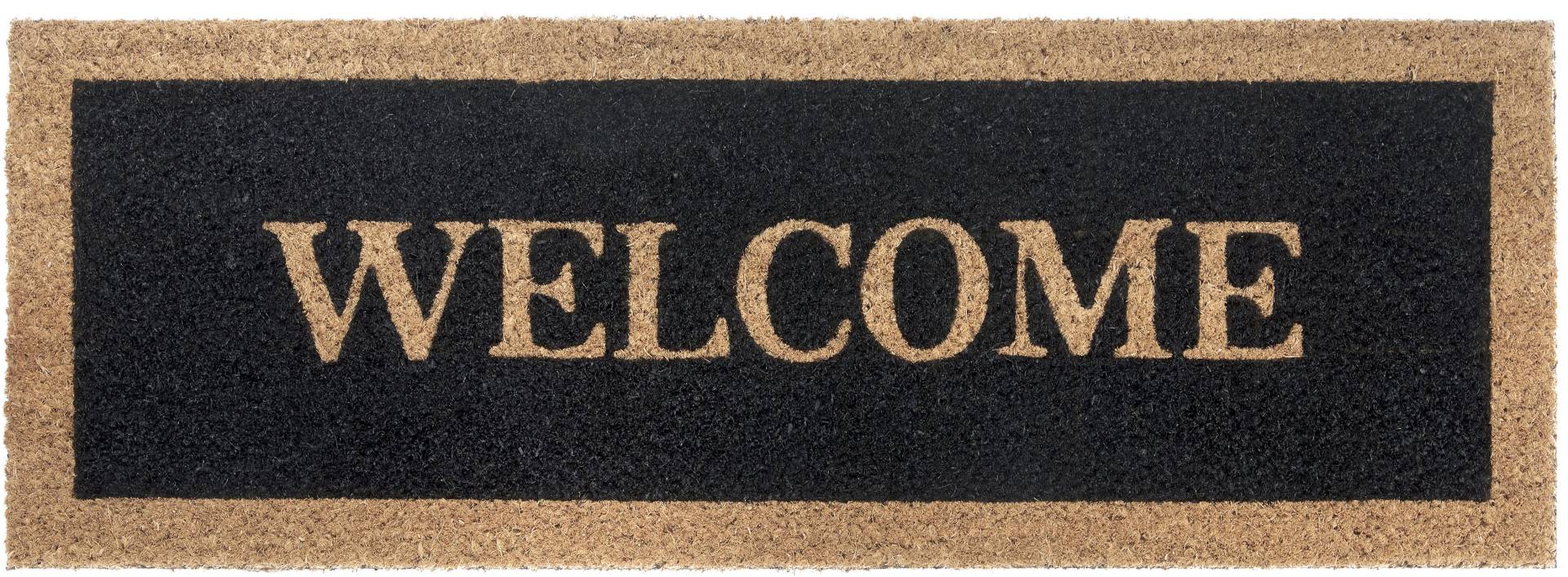 HANSE Home Fussmatte »Mix Mats Kokos Welcome Border«, rechteckig von HANSE Home