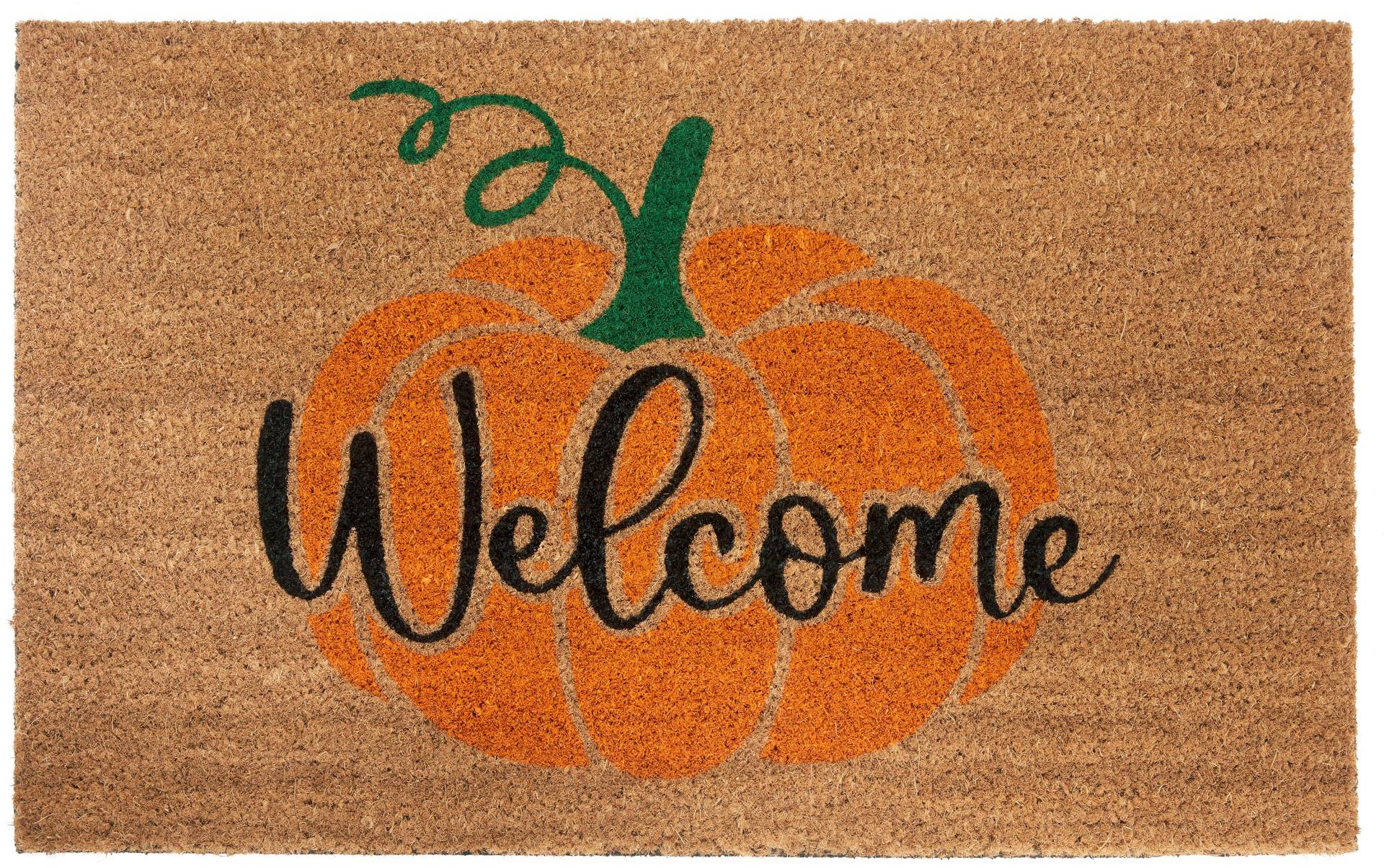 HANSE Home Fussmatte »Mix Mats Kokos Welcome Pumpkin«, rechteckig von HANSE Home