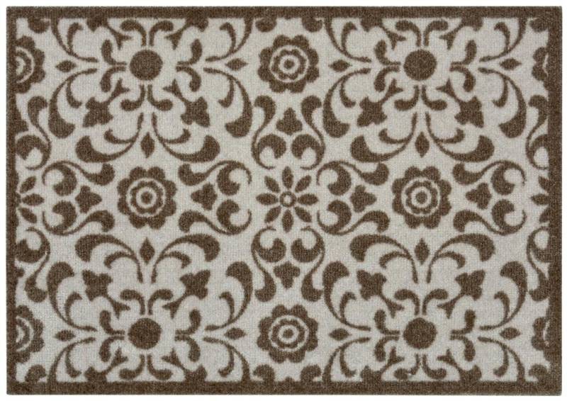 HANSE Home Fussmatte »Ornament, Türmatte«, rechteckig, 7 mm Höhe, Gemustert, Florales Design, Robust, Rutschfest, Eingangsbereich von HANSE Home