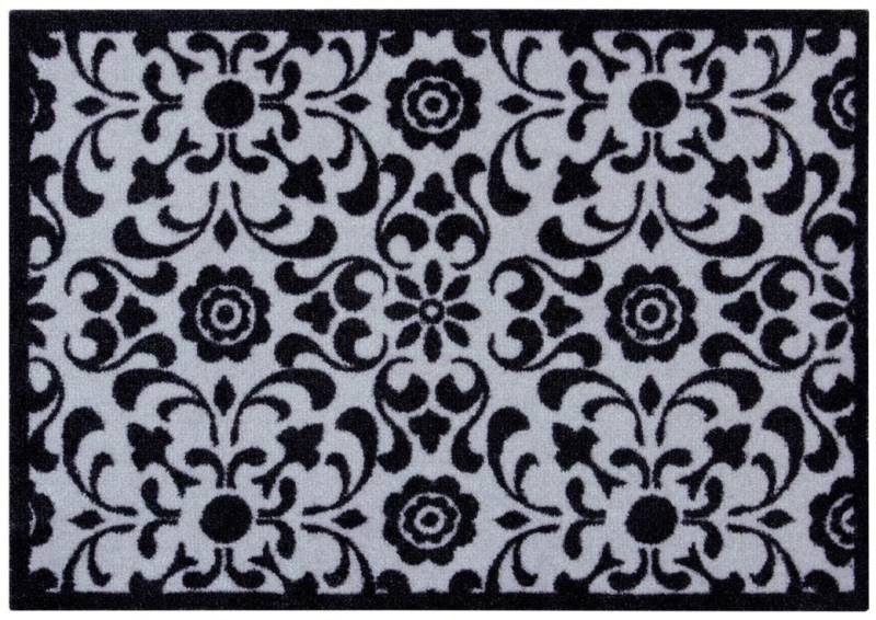 HANSE Home Fussmatte »Ornament, Türmatte«, rechteckig, 7 mm Höhe, Gemustert, Florales Design, Robust, Rutschfest, Eingangsbereich von HANSE Home