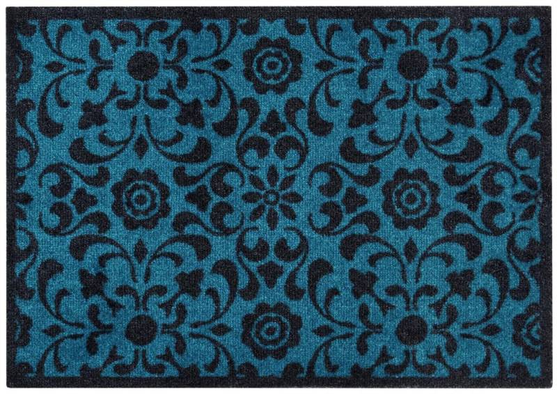 HANSE Home Fussmatte »Ornament, Türmatte«, rechteckig, 7 mm Höhe, Gemustert, Florales Design, Robust, Rutschfest, Eingangsbereich von HANSE Home