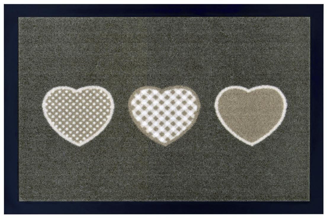 HANSE Home Fussmatte »Three Hearts«, rechteckig von HANSE Home