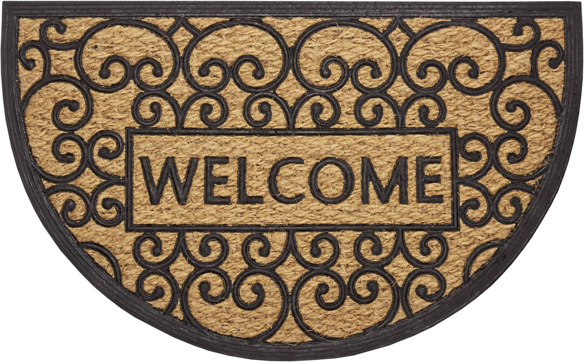 HANSE Home Fussmatte »Welcome«, halbrund von HANSE Home