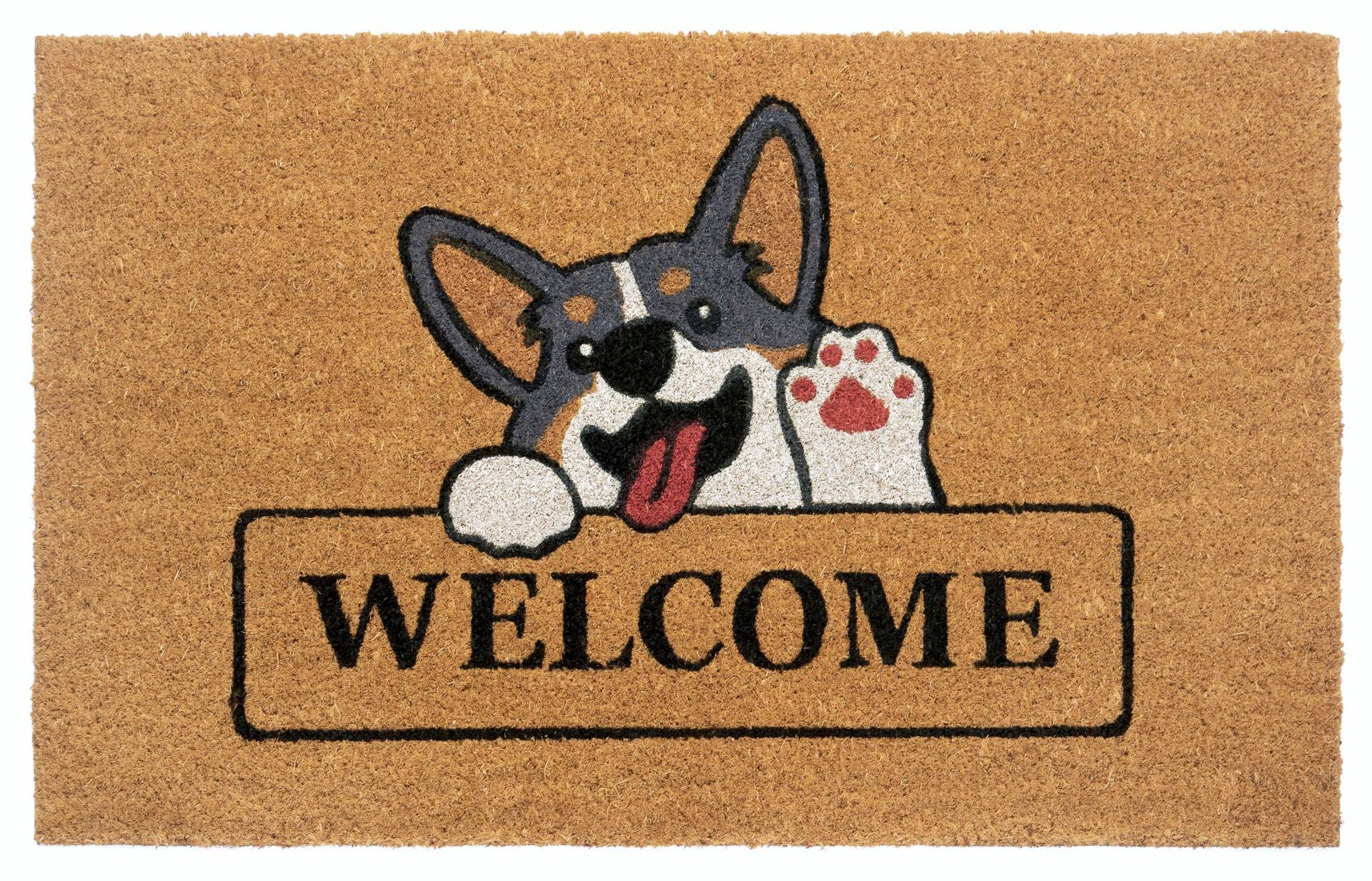 HANSE Home Fussmatte »Welcome & Dog«, rechteckig von HANSE Home