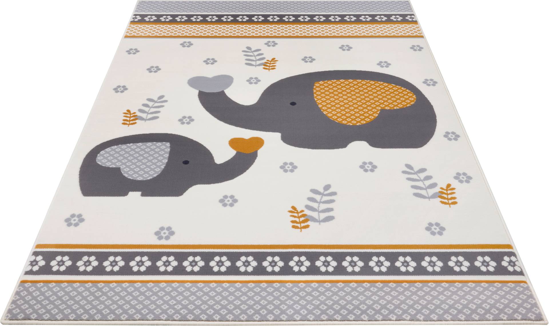 HANSE Home Kinderteppich »Happy Elefant«, rechteckig von HANSE Home