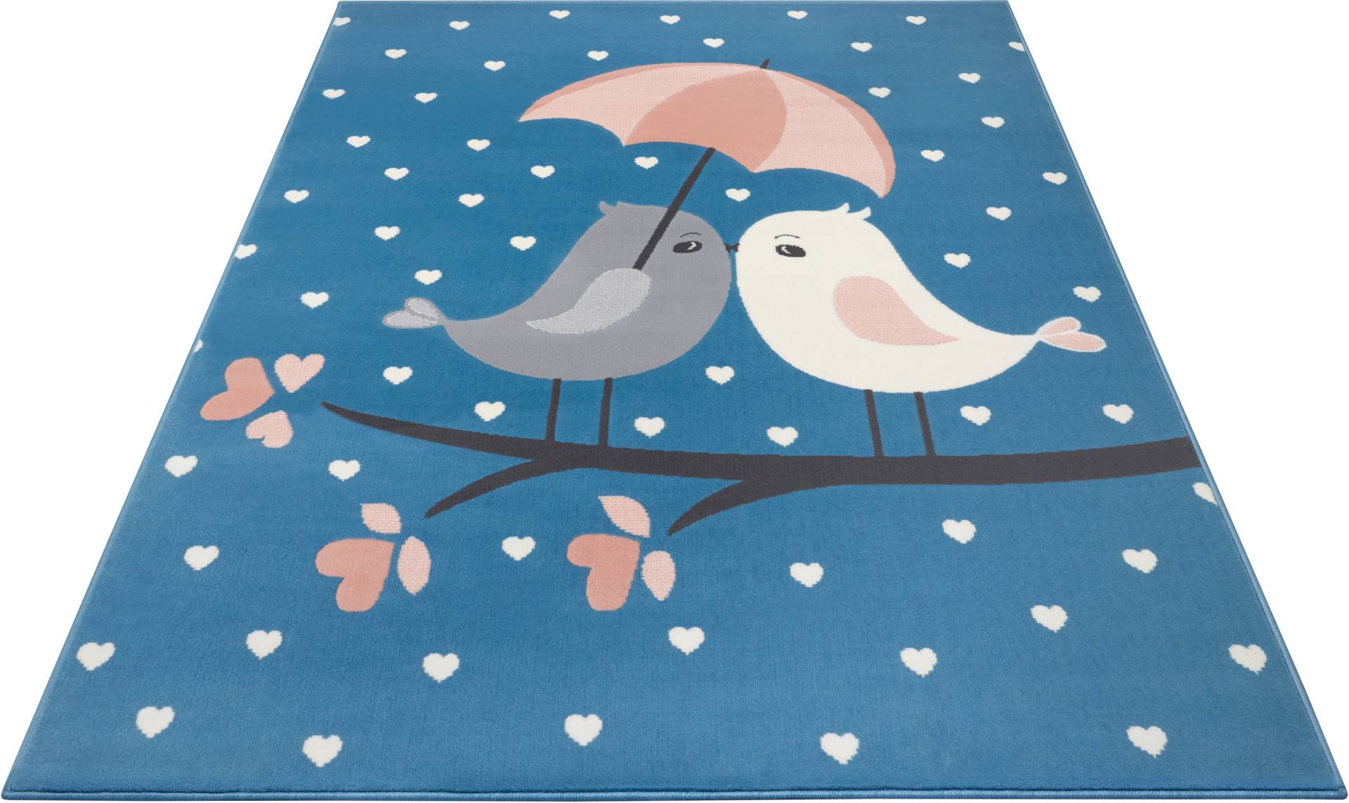 HANSE Home Kinderteppich »Love Birds«, rechteckig, 9 mm Höhe, Liebe, Tiermotiv, Kurzflor, Strapazierfähig, Pflegeleicht, Robust HANSE Home Kinderteppich »Love Birds«, rechteckig, 9 mm Höhe, Liebe, Tiermotiv, Kurzflor, Strapazierfähig, Pflegeleicht, Robust von HANSE Home