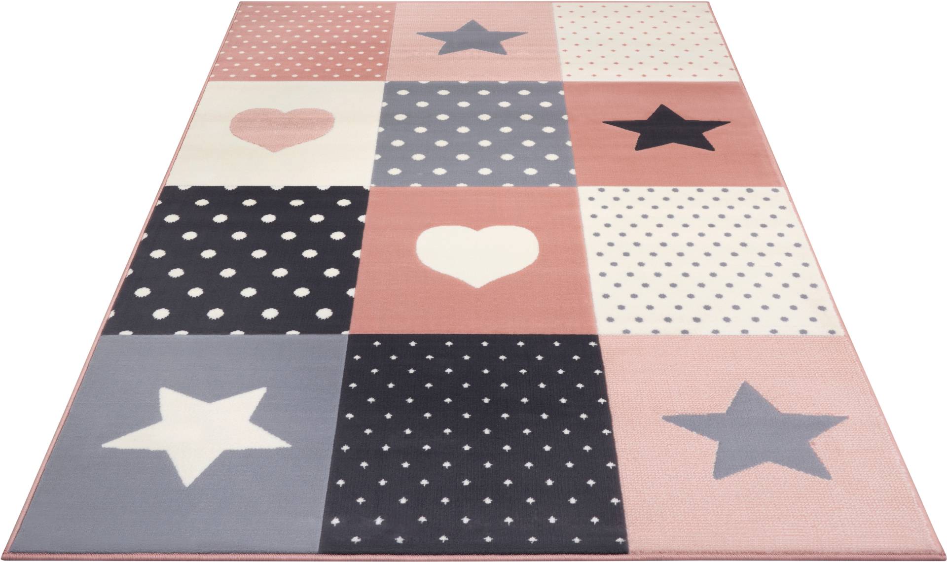 HANSE Home Kinderteppich »Pretty Patchwork«, rechteckig von HANSE Home