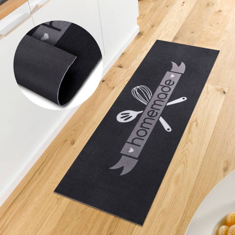 HANSE Home Küchenläufer »Homemade Kitchen«, rechteckig, 3 mm Höhe, Läufer, Rutschfest, Küchenteppich, Küche, Teppich, Pflegeleicht von HANSE Home