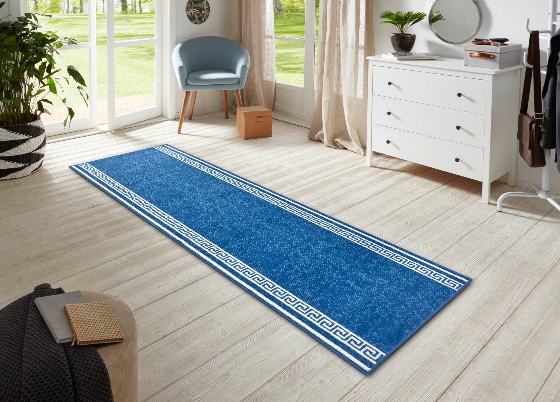 HANSE Home Läufer »Casa«, rechteckig, 9 mm Höhe, Kurzflor, Weich, Teppichläufer, Bordüre, Teppich, Küche, Flur, Muster von HANSE Home