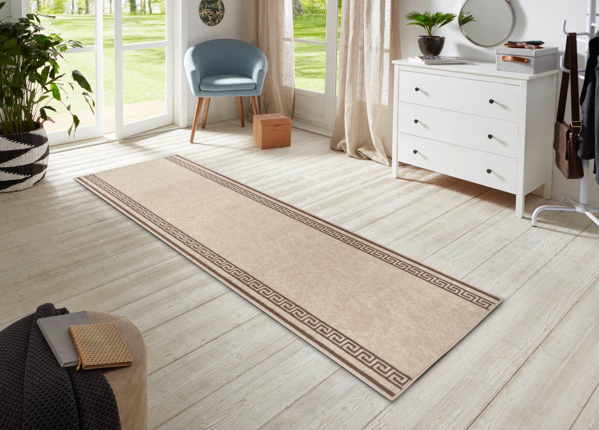 HANSE Home Läufer »Casa«, rechteckig, 9 mm Höhe, Kurzflor, Weich, Teppichläufer, Bordüre, Teppich, Küche, Flur, Muster HANSE Home Läufer »Casa«, rechteckig, 9 mm Höhe, Kurzflor, Weich, Teppichläufer, Bordüre, Teppich, Küche, Flur, Muster von HANSE Home