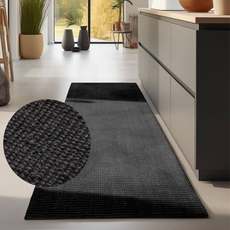 HANSE Home Teppich »Jaipur Juteteppich, als Läufer und in Rund«, rechteckig, 10 mm Höhe, 100% Naturfaser, Nachhaltig, Wohnzimmer, Esszimmer, Schlafzimmer, GRS von HANSE Home
