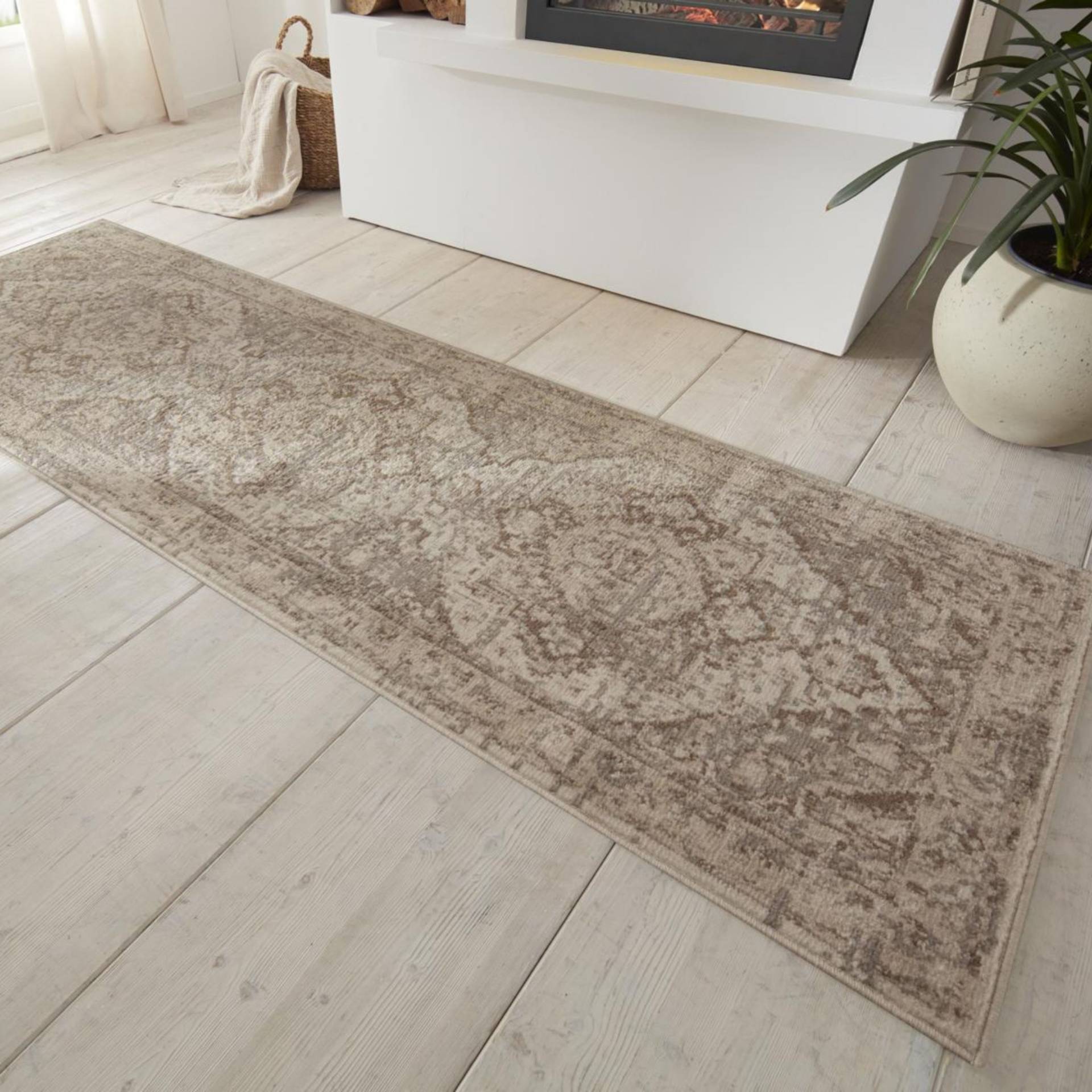 HANSE Home Teppich »Sand«, rechteckig, 8 mm Höhe, Kurzflor, Läufer, Orient, Vintage, Wohnzimmer, Schlafzimmer, Esszimmer HANSE Home Teppich »Sand«, rechteckig, 8 mm Höhe, Kurzflor, Läufer, Orient, Vintage, Wohnzimmer, Schlafzimmer, Esszimmer von HANSE Home