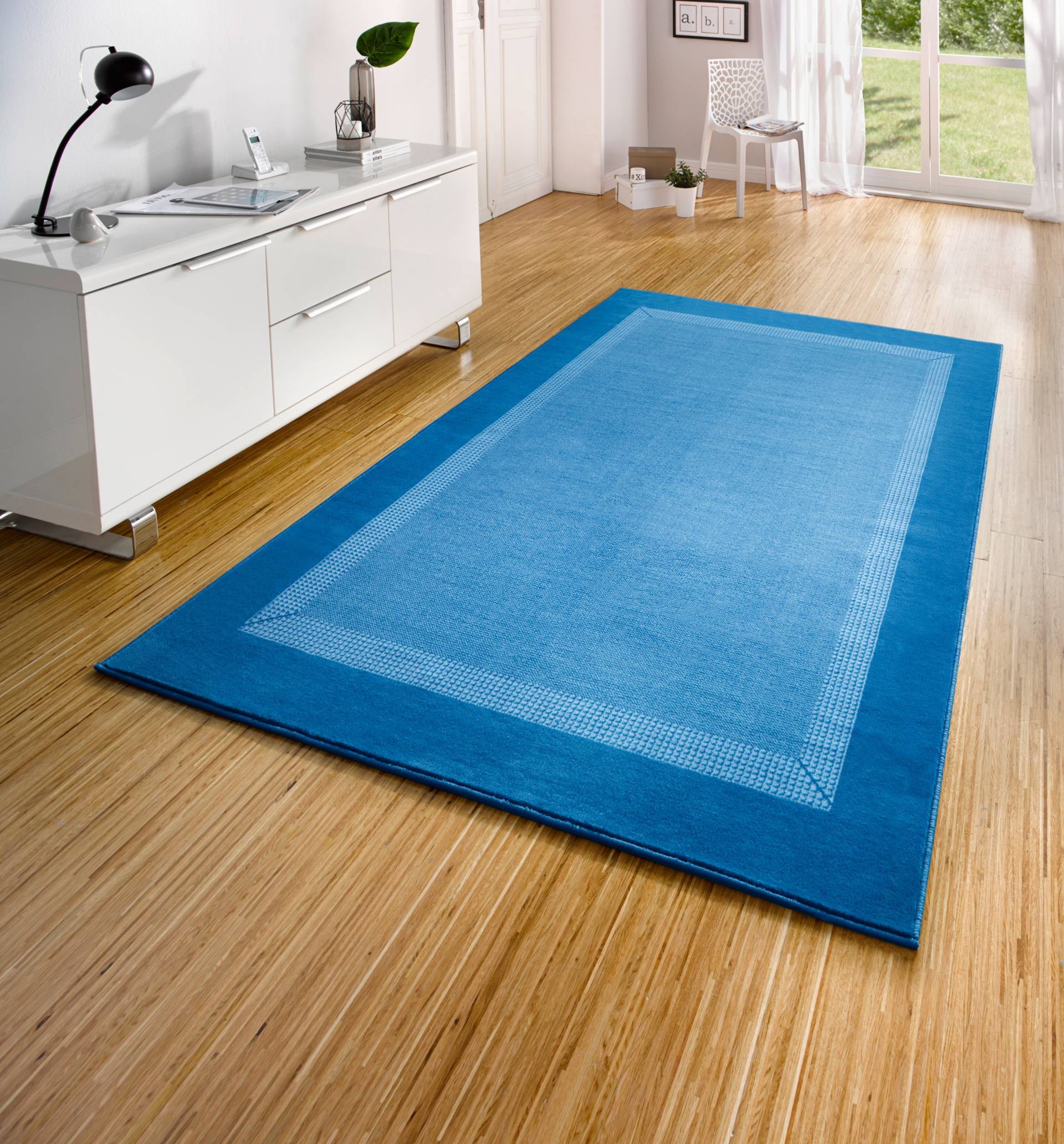 HANSE Home Teppich »Band«, rechteckig, 9 mm Höhe, Kurzflor, weich, Läufer Grössen, Wohnzimmer, Schlafzimmer, Esszimmer von HANSE Home