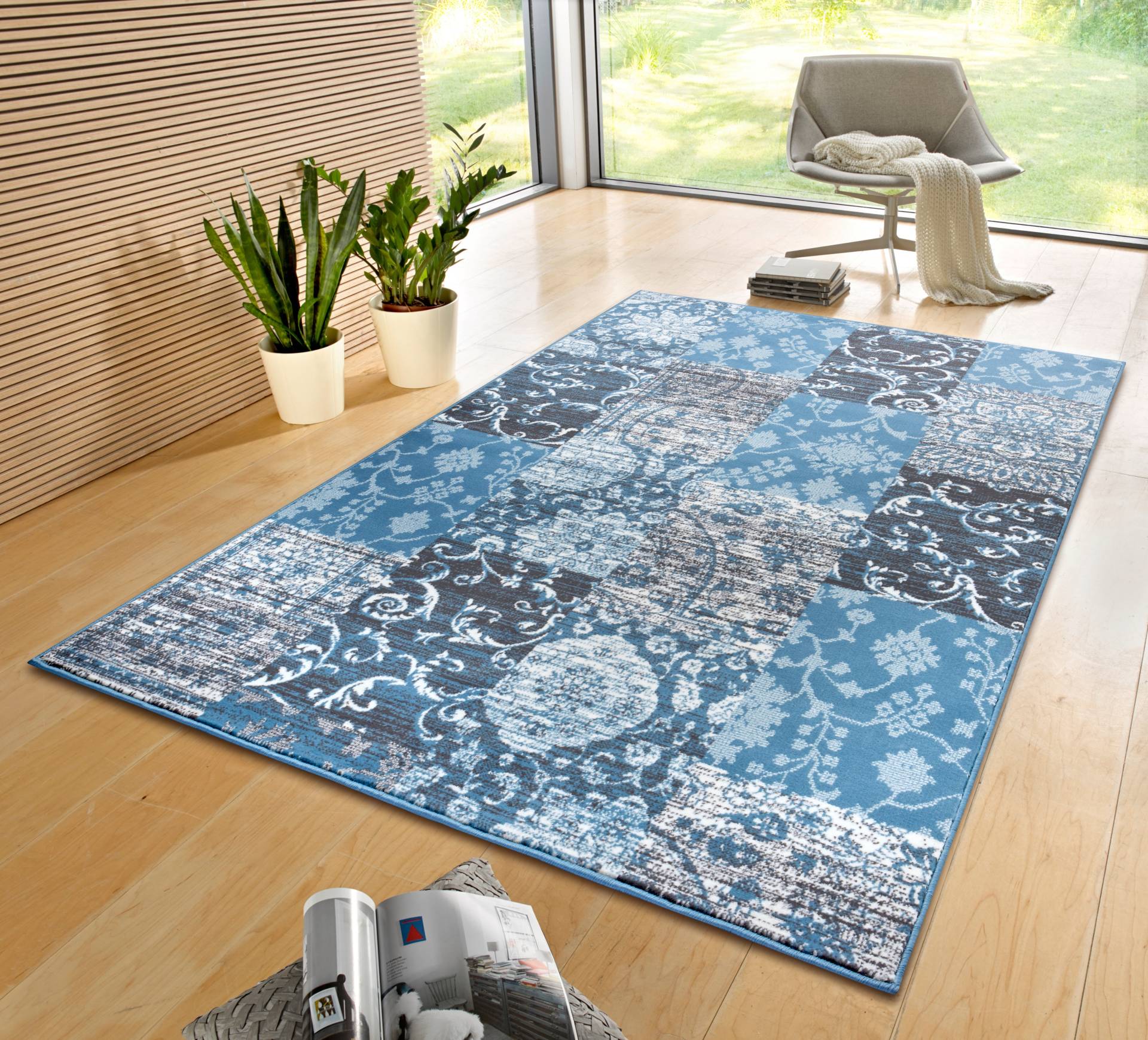 HANSE Home Teppich »Bloques«, rechteckig, 9 mm Höhe, Kurzflor, Weich, Mehrfarbig, Wohnzimmer, Schlafzimmer, Esszimmer HANSE Home Teppich »Bloques«, rechteckig, 9 mm Höhe, Kurzflor, Weich, Mehrfarbig, Wohnzimmer, Schlafzimmer, Esszimmer von HANSE Home