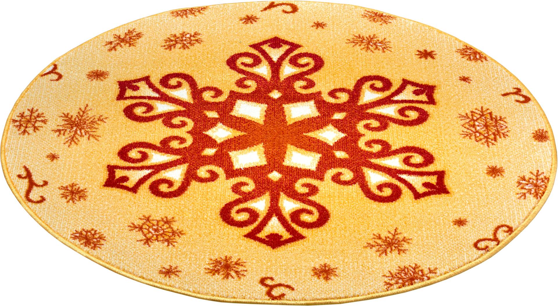 HANSE Home Teppich »Christmas Snowflake«, rund von HANSE Home