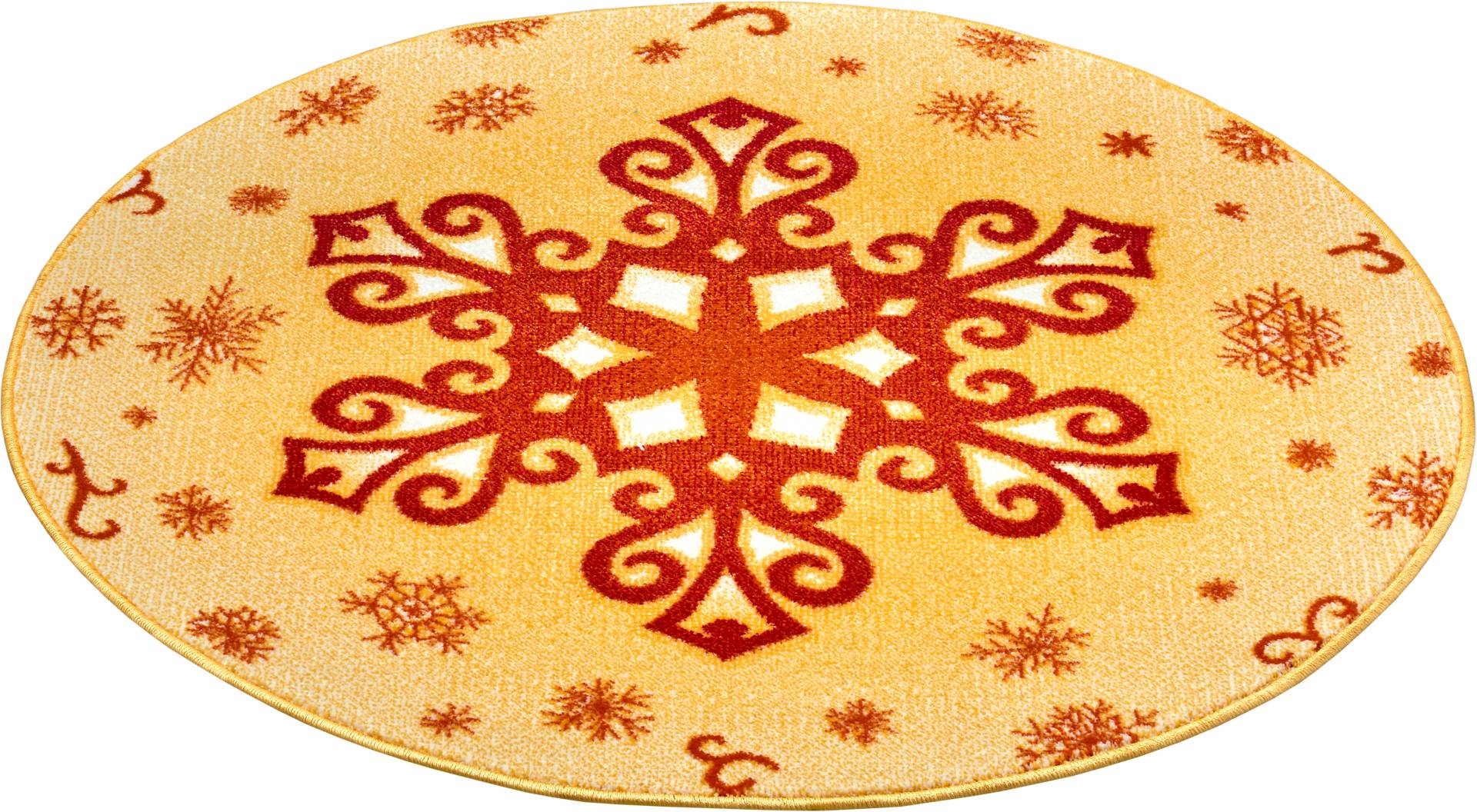 HANSE Home Teppich »Christmas Snowflake«, rund von HANSE Home