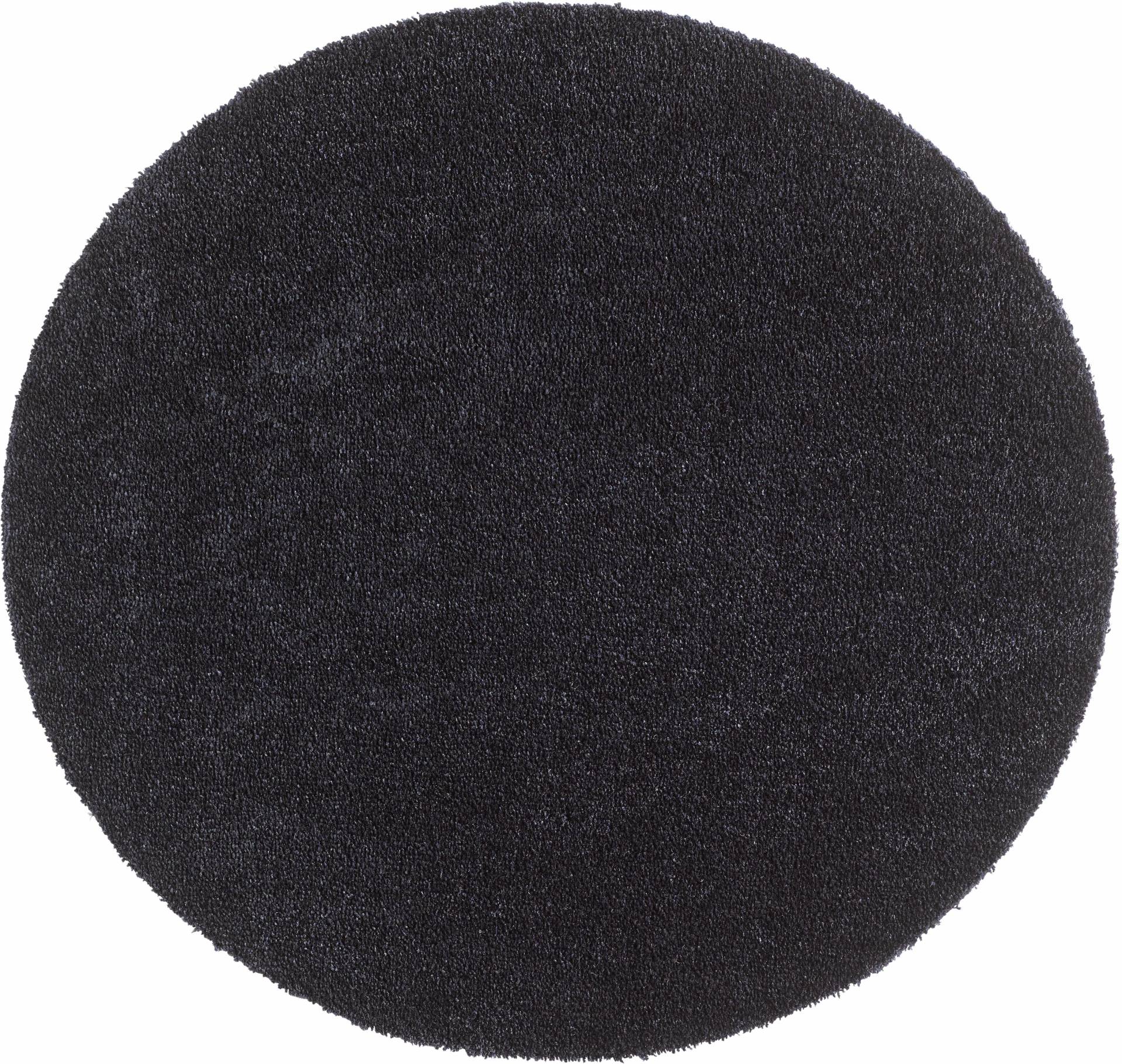 HANSE Home Teppich »Deko Soft«, rund, 7 mm Höhe, waschbar, Unifarben Design, Rutschfest,Robust, Pflegeleicht, Saugfähig von HANSE Home