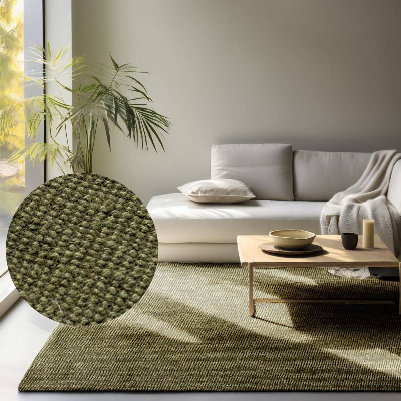HANSE Home Teppich »Jaipur Juteteppich, als Läufer und in Rund«, rechteckig, 10 mm Höhe, 100% Naturfaser, Nachhaltig, Wohnzimmer, Esszimmer, Schlafzimmer, GRS von HANSE Home