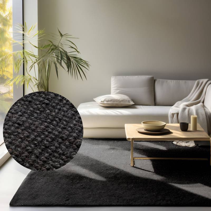 HANSE Home Teppich »Jaipur Juteteppich, als Läufer und in Rund«, rechteckig, 10 mm Höhe, 100% Naturfaser, Nachhaltig, Wohnzimmer, Esszimmer, Schlafzimmer, GRS von HANSE Home