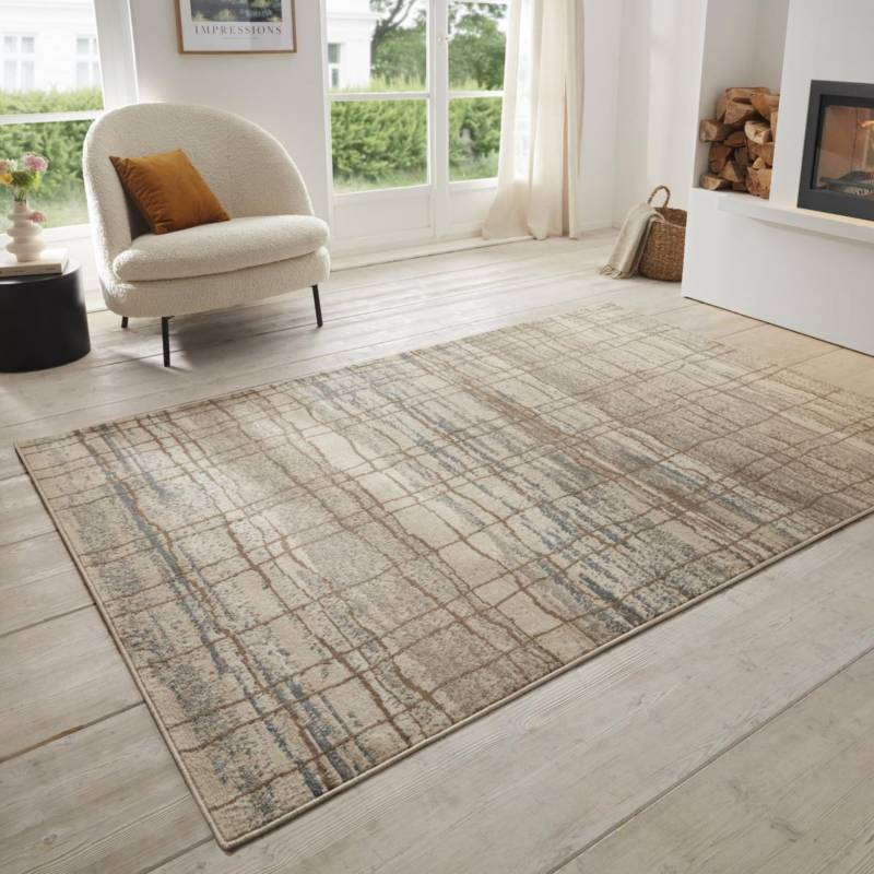 HANSE Home Teppich »Jord«, rechteckig, 8 mm Höhe, Kurzflor, Läufer, Vintage, Wohnzimmer, Schlafzimmer, Esszimmer, Flur von HANSE Home