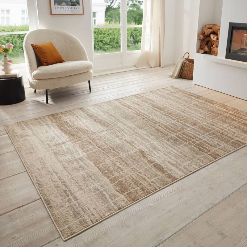 HANSE Home Teppich »Jord«, rechteckig, 8 mm Höhe, Kurzflor, Läufer, Vintage, Wohnzimmer, Schlafzimmer, Esszimmer, Flur von HANSE Home