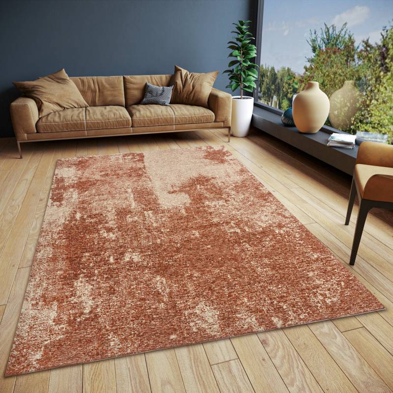 HANSE Home Teppich »Kulo«, rechteckig, 3 mm Höhe, strapazierfähig, pflegeleicht, robust, Anti-Slip, Wohnzimmer von HANSE Home