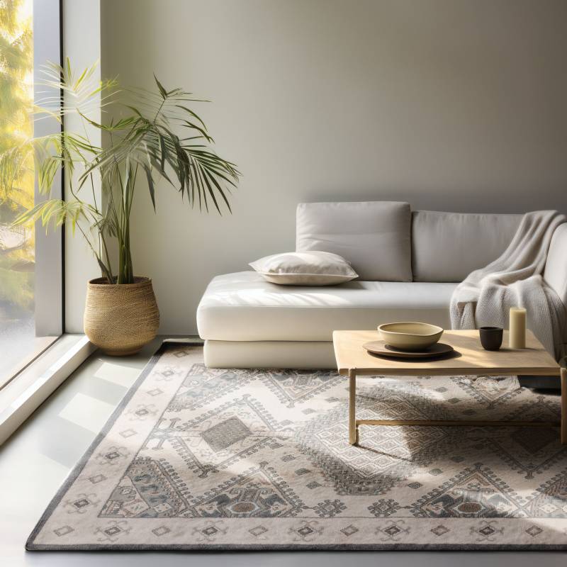 HANSE Home Teppich »Lakan«, rechteckig, 8 mm Höhe, Orient Optik, strapazierfähig, pflegeleicht, robust von HANSE Home