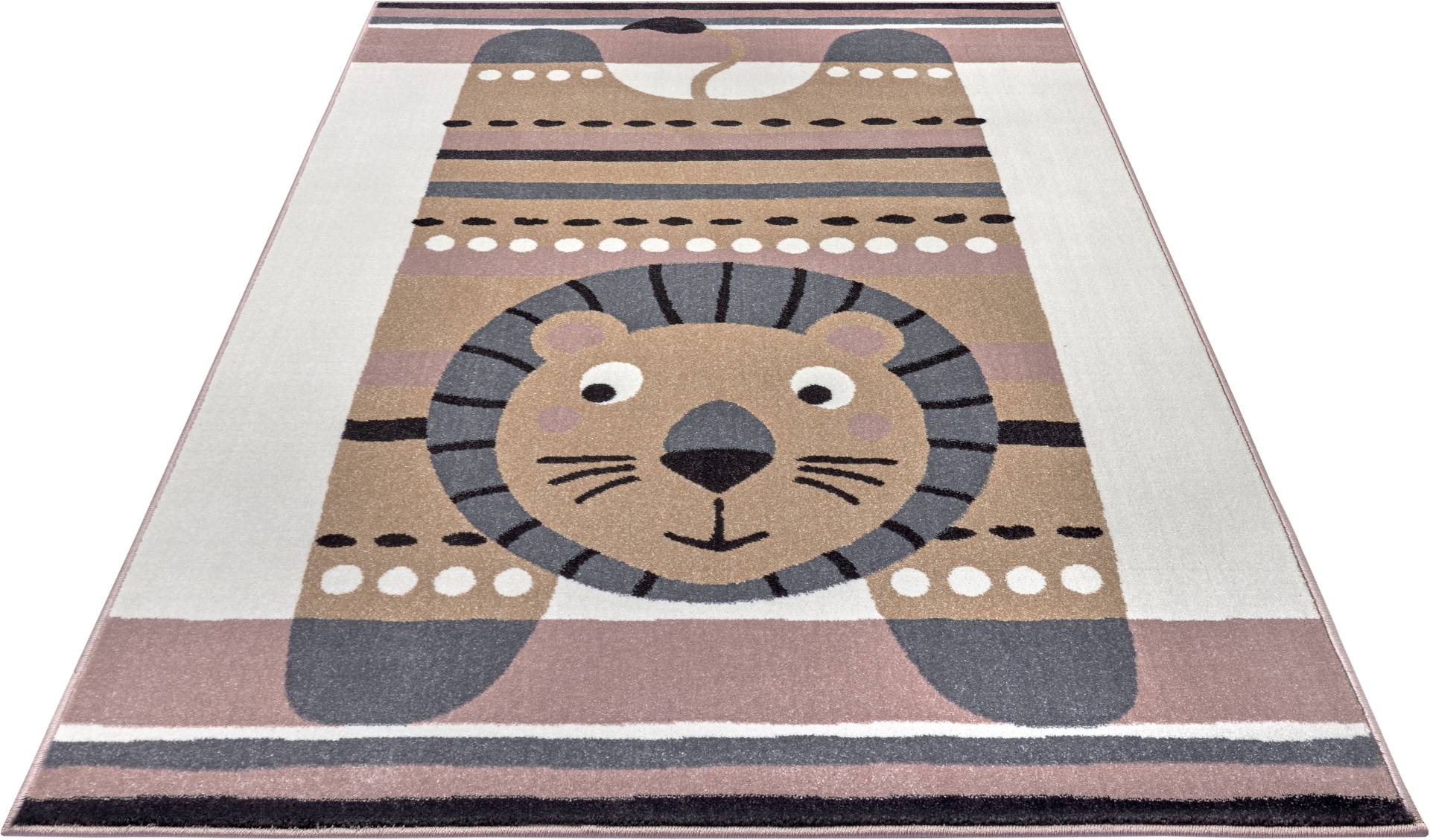 HANSE Home Teppich »Lion Lev«, rechteckig, 9 mm Höhe, Farbenfrohes Design, Spielunterlage, Tiere HANSE Home Teppich »Lion Lev«, rechteckig, 9 mm Höhe, Farbenfrohes Design, Spielunterlage, Tiere von HANSE Home