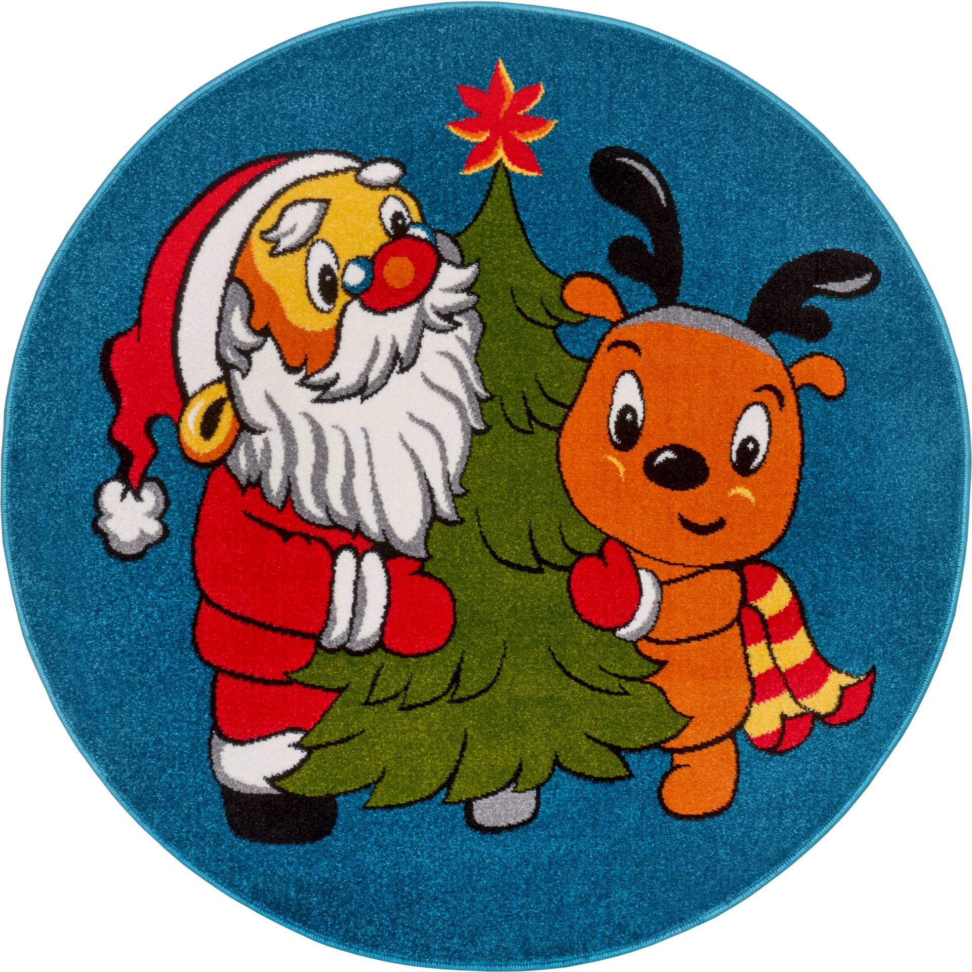 HANSE Home Teppich »Santa and Rudolph«, rund von HANSE Home