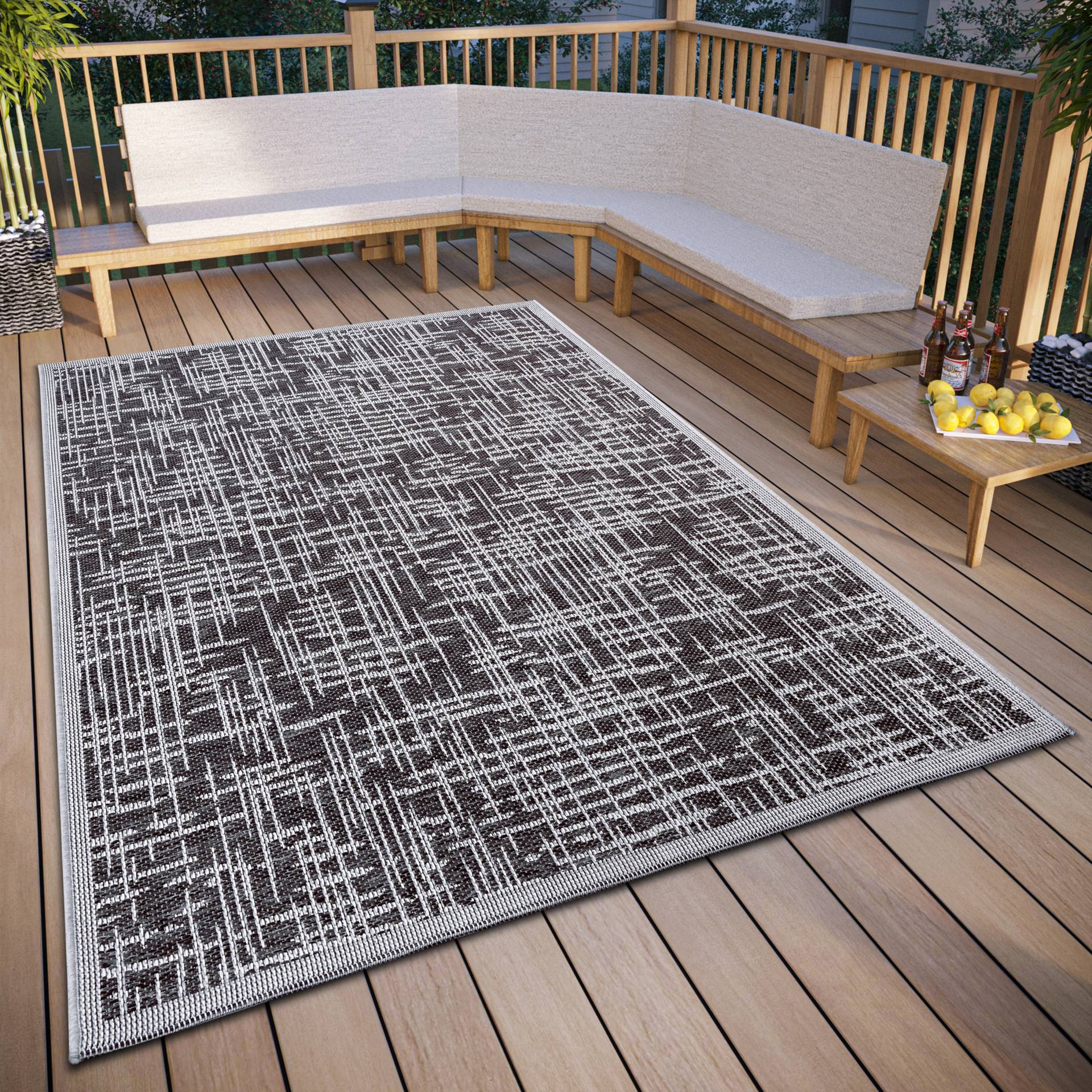 HANSE Home Teppich »Telu«, rechteckig, 6 mm Höhe, strapazierfähig, pflegeleicht, robust, In- und Outdoor, wetterfest HANSE Home Teppich »Telu«, rechteckig, 6 mm Höhe, strapazierfähig, pflegeleicht, robust, In- und Outdoor, wetterfest von HANSE Home
