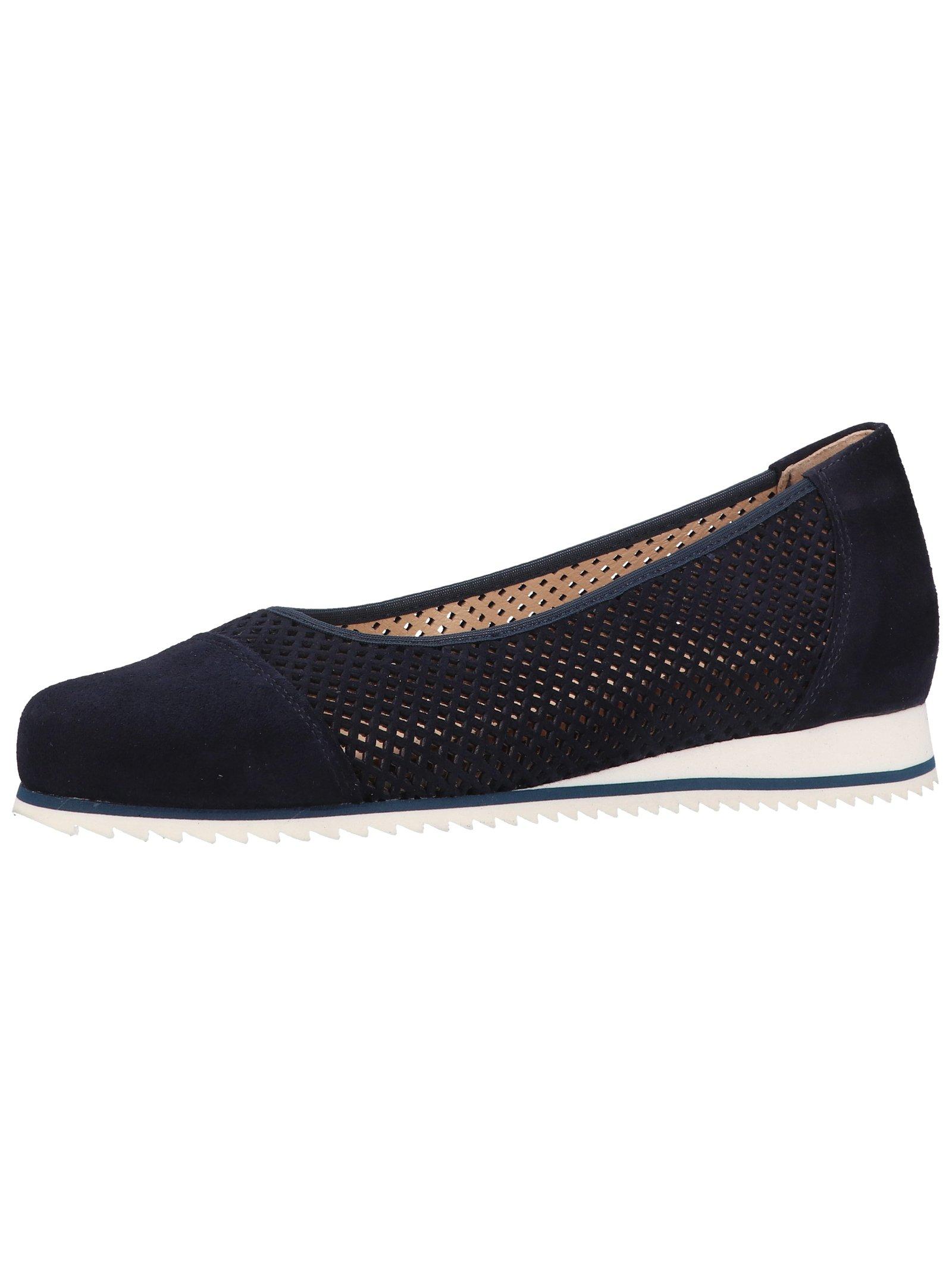 Ballerinas 1-301622 Damen Blau 40 von HASSIA