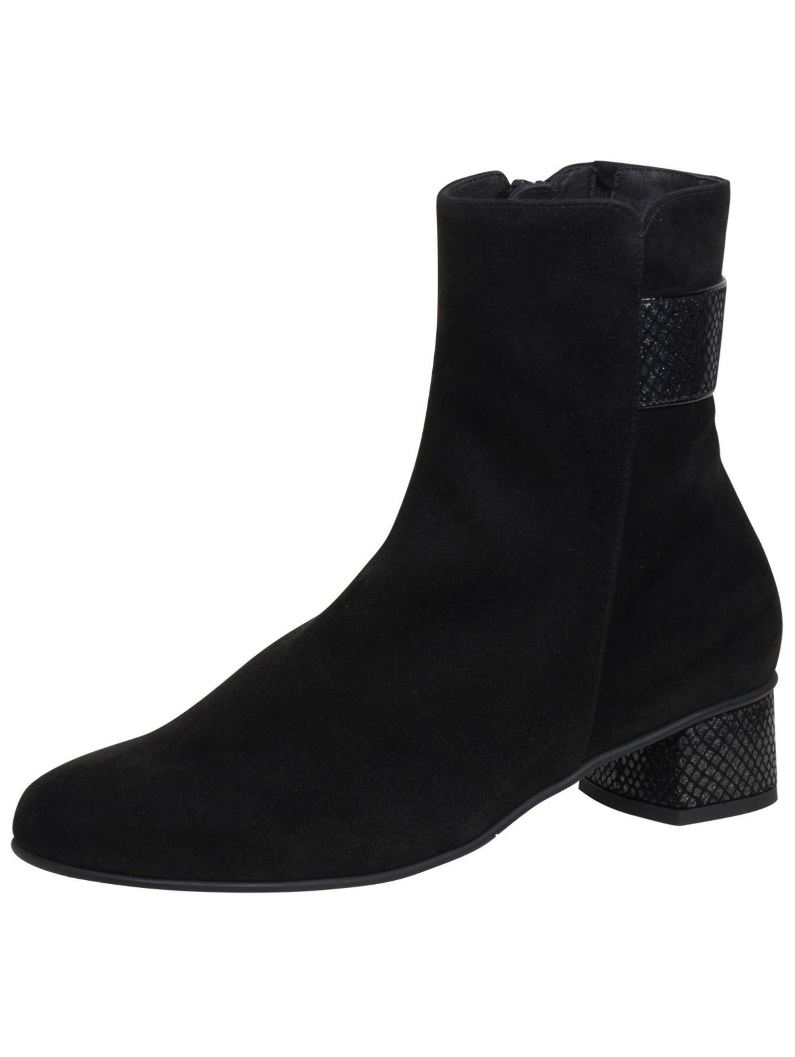 Stiefelette Damen Schwarz 41.5 von HASSIA