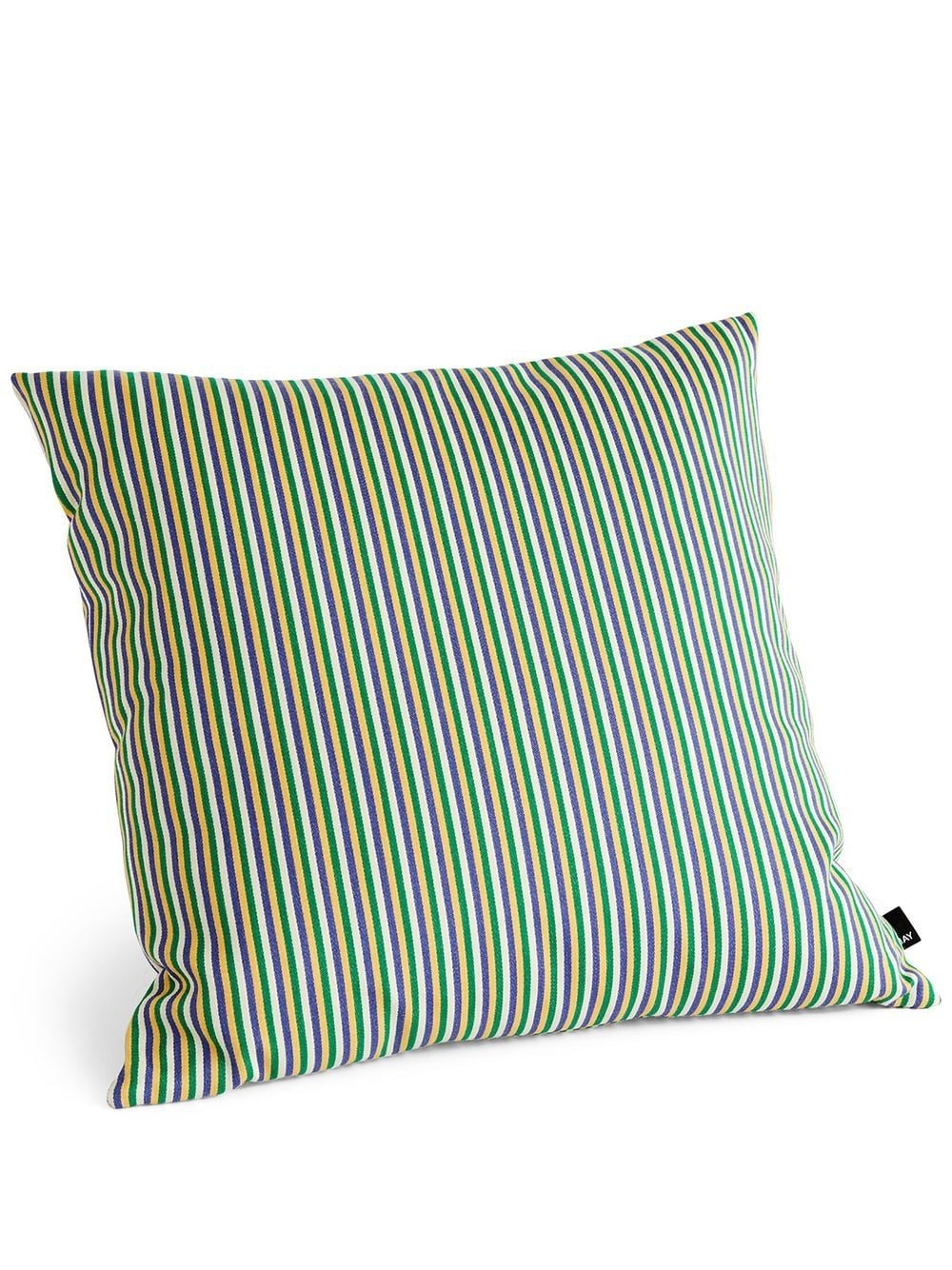 HAY Ribbon striped cushion - Yellow von HAY