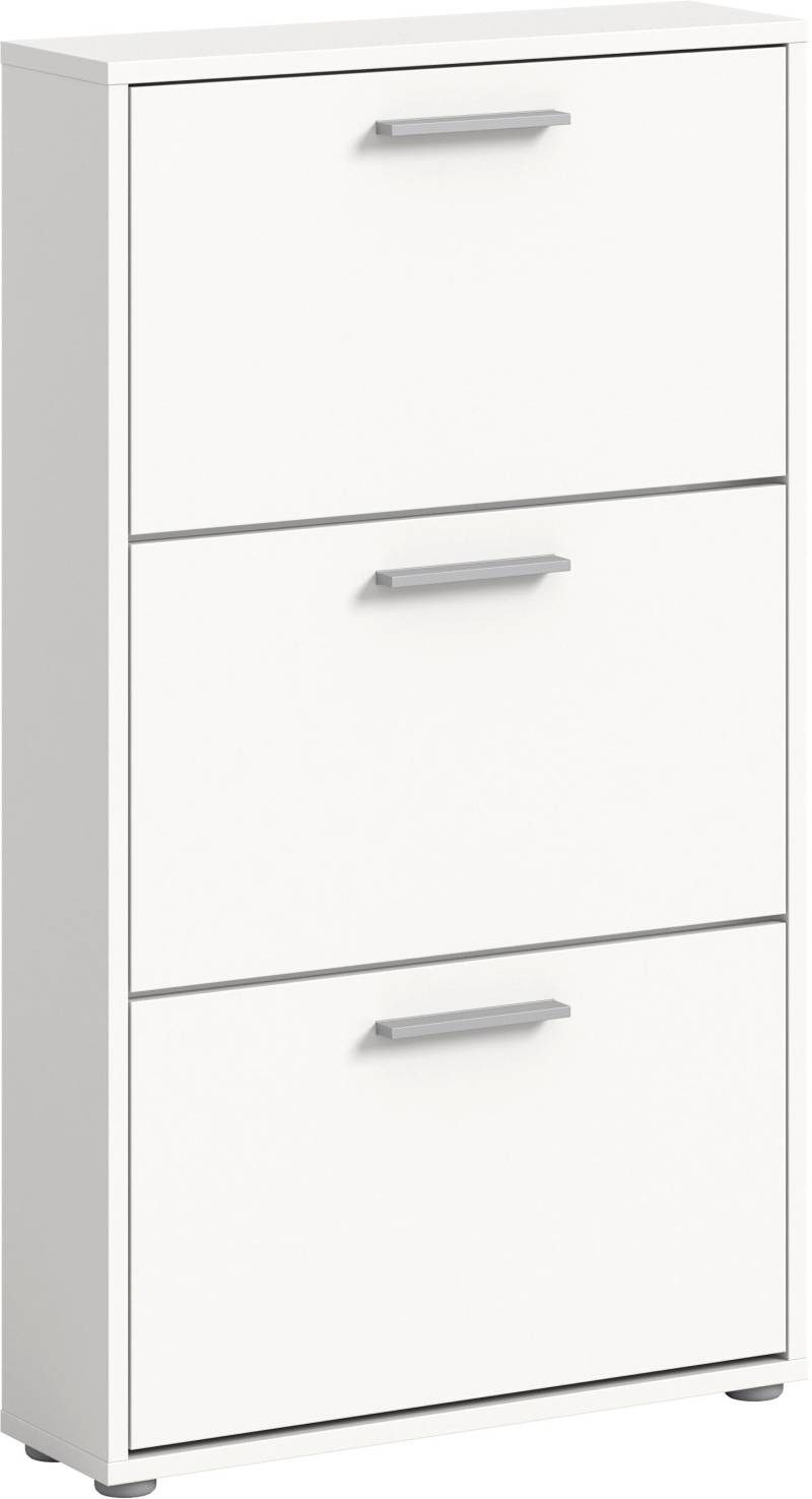 HBZ Schuhkommode »Sam«, (1 St.), Schuhkipper, Schuhschrank mit 3 Klappen, BxHxT 59x103x17cm von HBZ