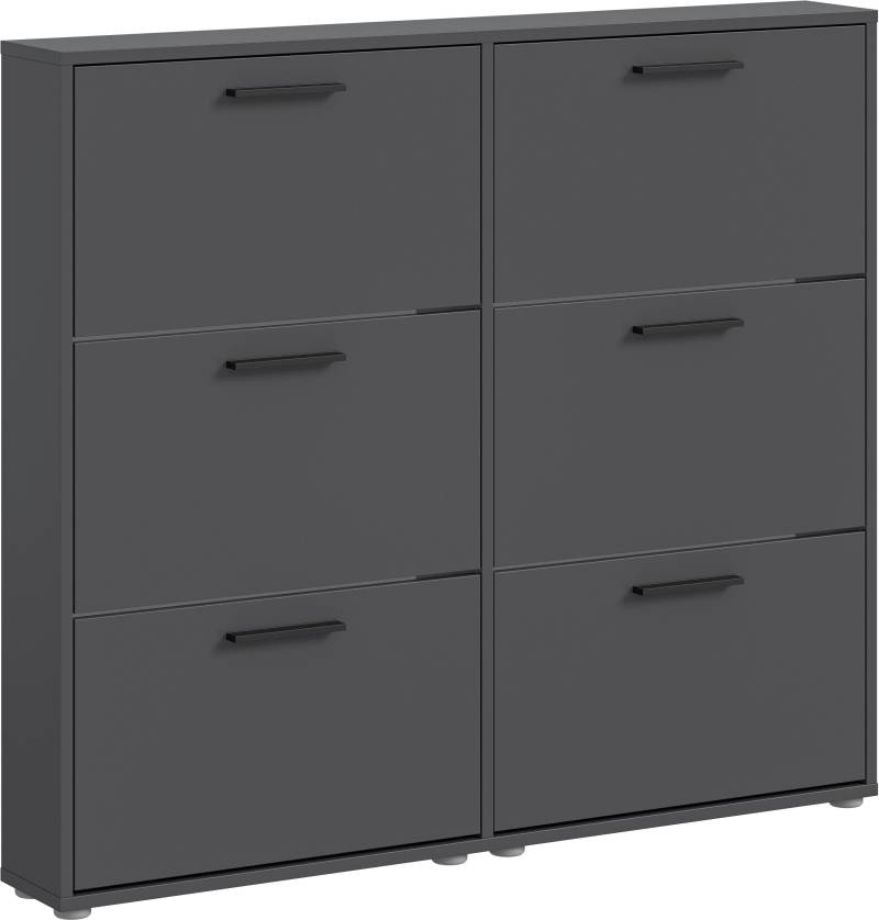 HBZ Schuhkommode »Sam Schuhkipper, Schuhschrank BxHxT 116x103x17 cm«, (1 St.), mit 6 Klappen von HBZ