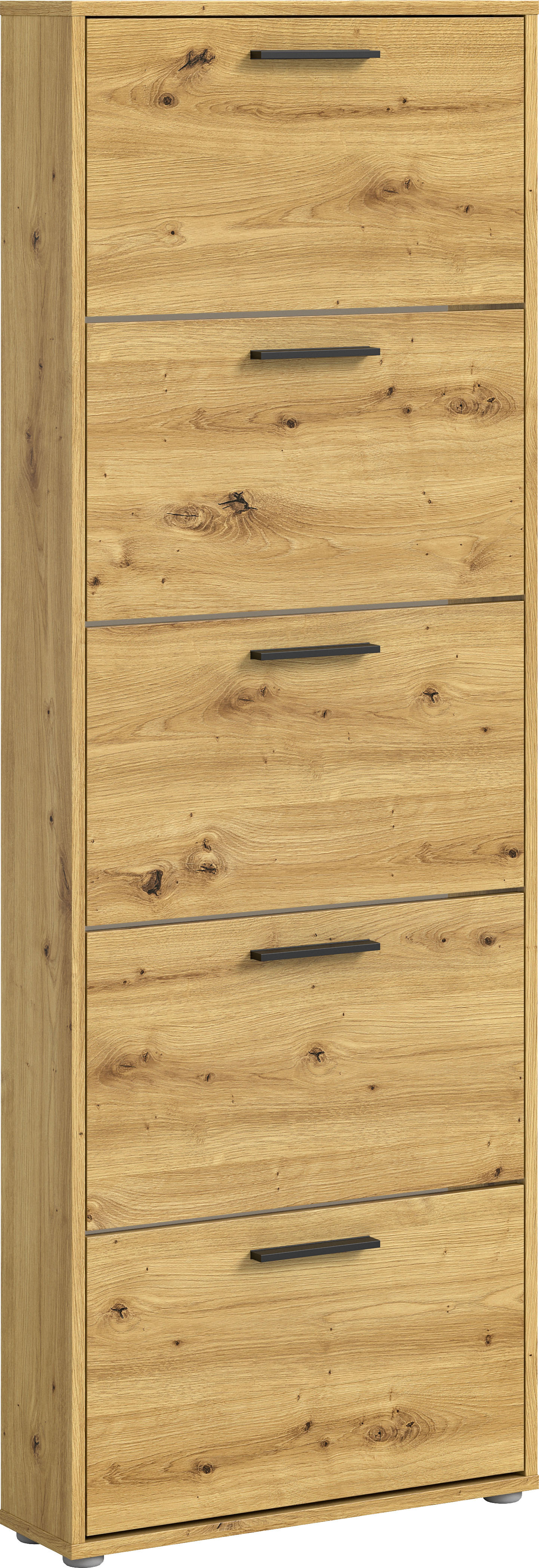 HBZ Schuhkommode »Sam Schuhkipper, Schuhschrank BxHxT 59x169x17 cm«, (1 St.), mit 5 Klappen von HBZ
