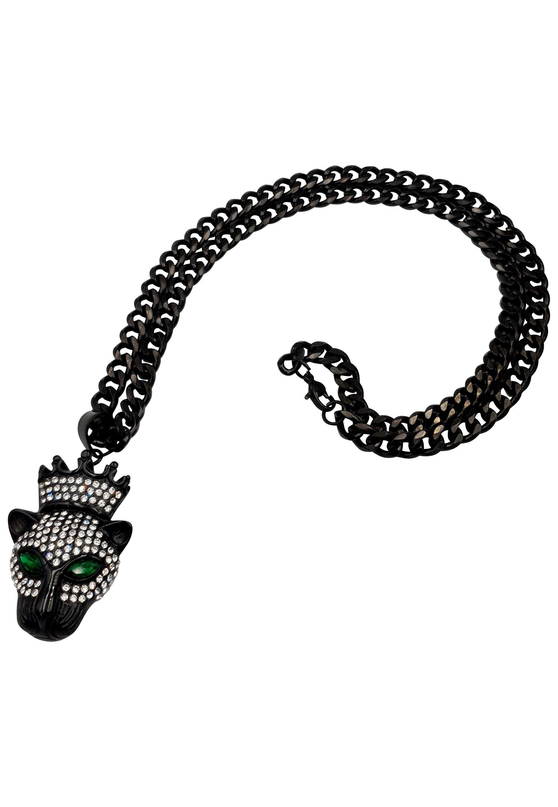 Black Panther Kette Damen  60 cm von HEBE JEWELS