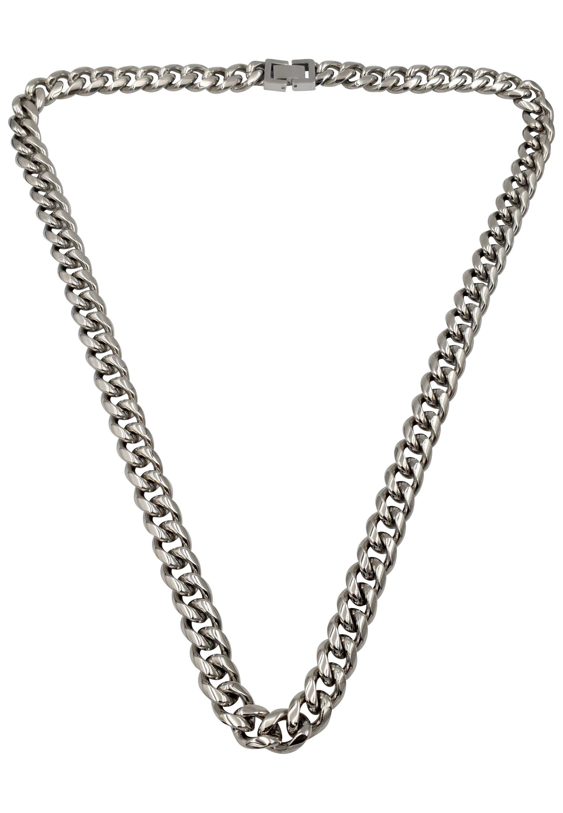 Cuban Style Kette Damen Silber 60 cm von HEBE JEWELS