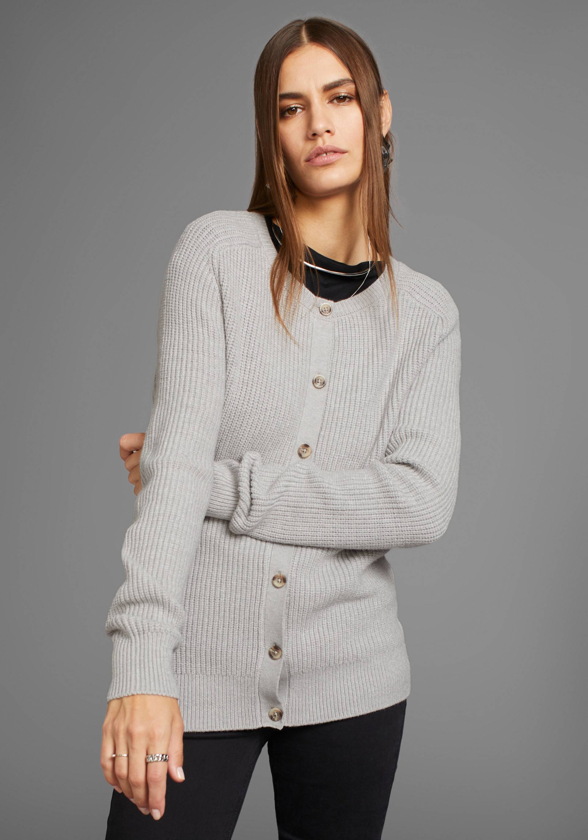 HECHTER PARIS Cardigan, mit Knopfleiste HECHTER PARIS Cardigan, mit Knopfleiste von HECHTER PARIS