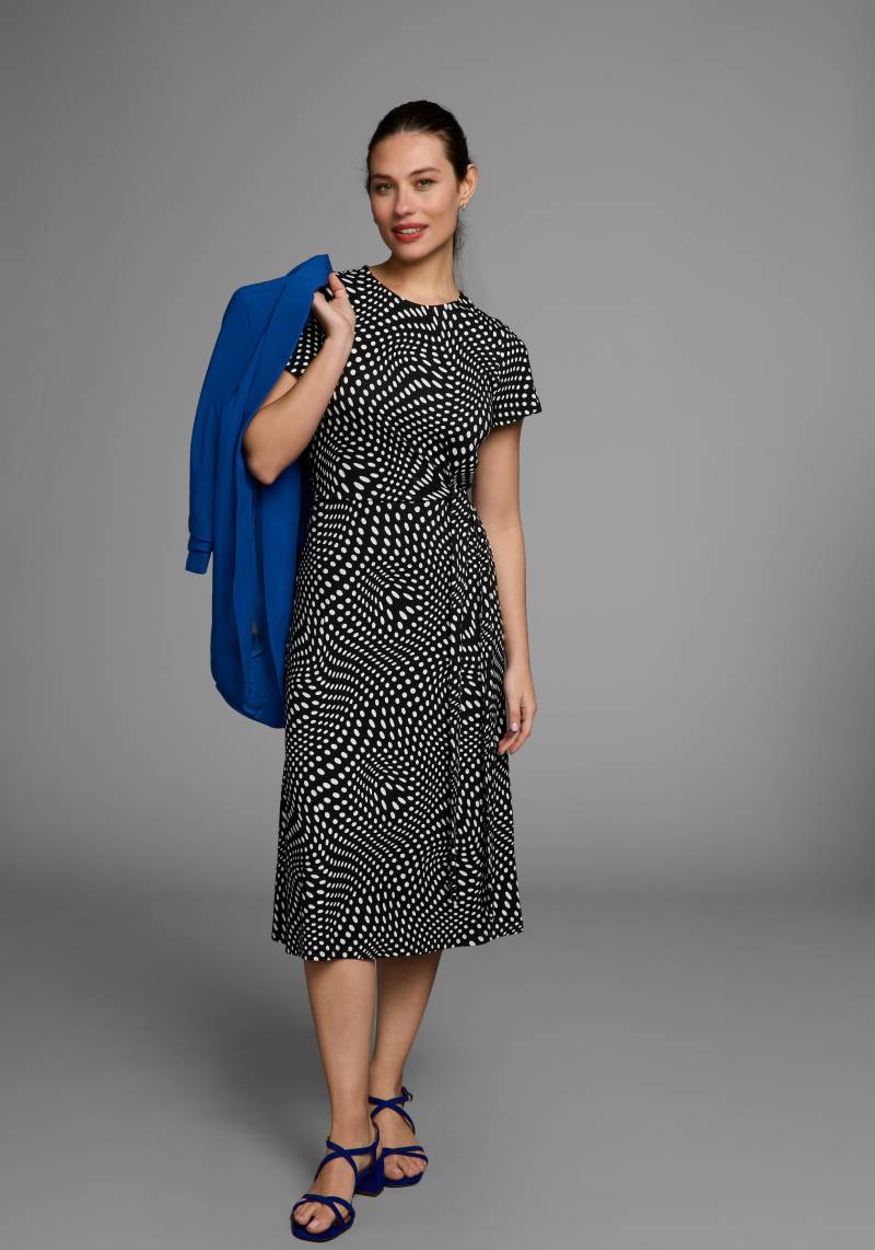 HECHTER PARIS Druckkleid, mit Wickeldetail und Midiform von HECHTER PARIS