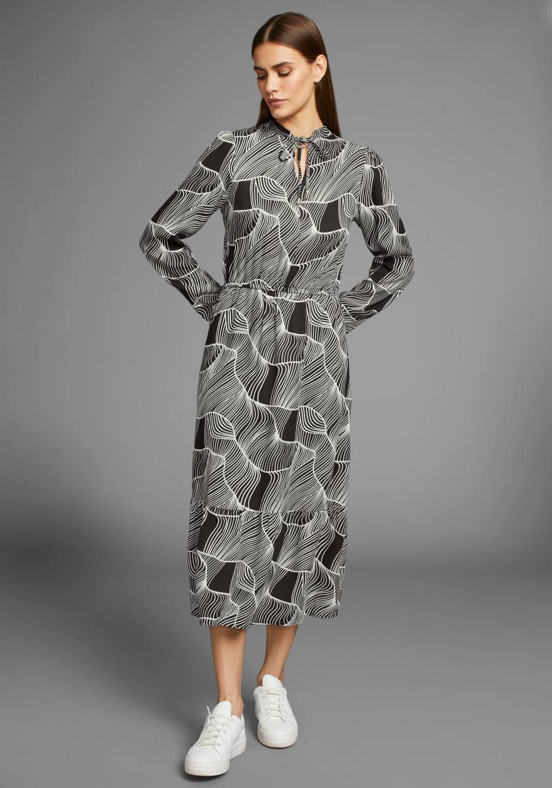 HECHTER PARIS Midikleid, mit modischen Print von HECHTER PARIS