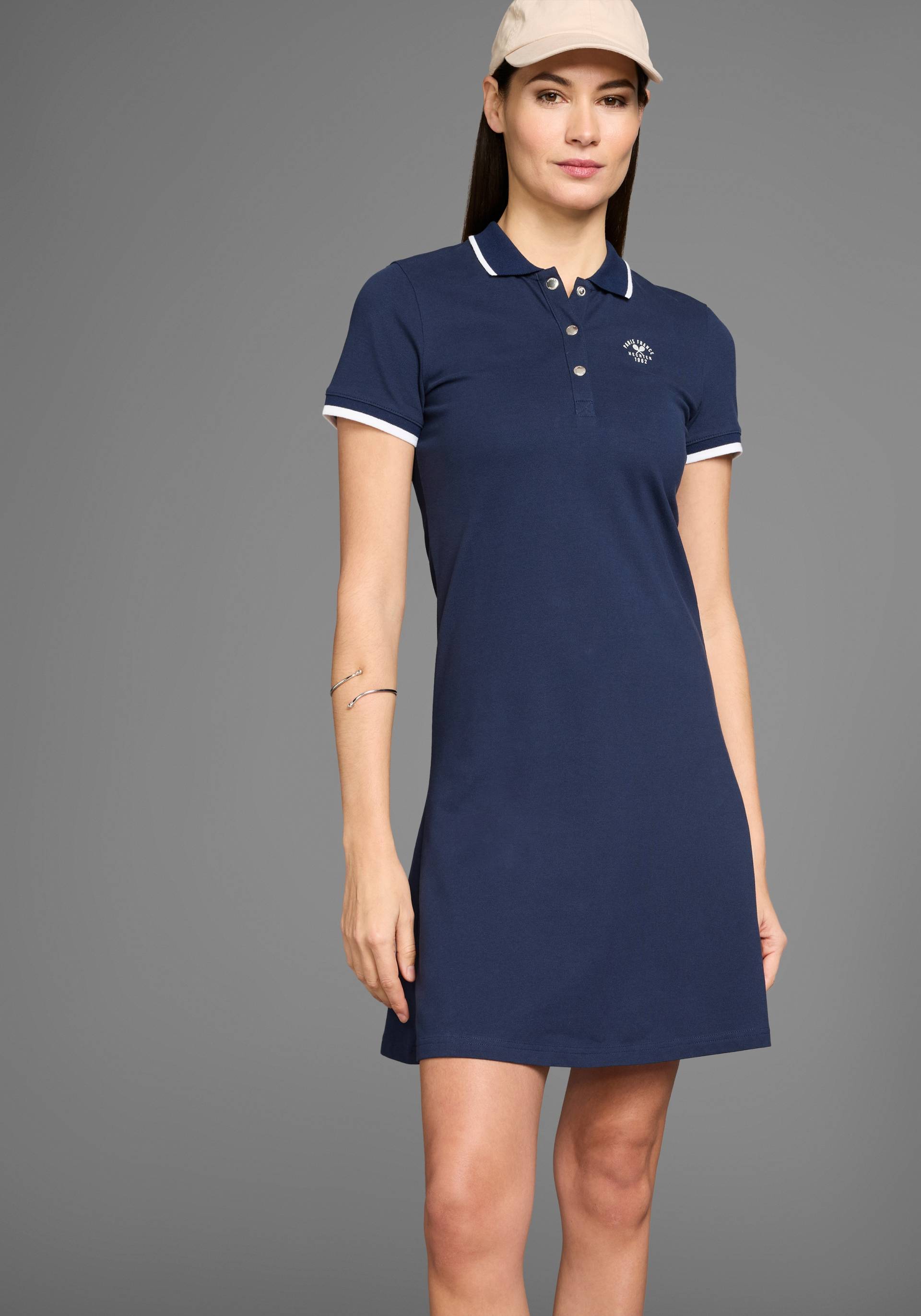 HECHTER PARIS Polokleid, mit Kontrastdetails und Logoprint HECHTER PARIS Polokleid, mit Kontrastdetails und Logoprint von HECHTER PARIS